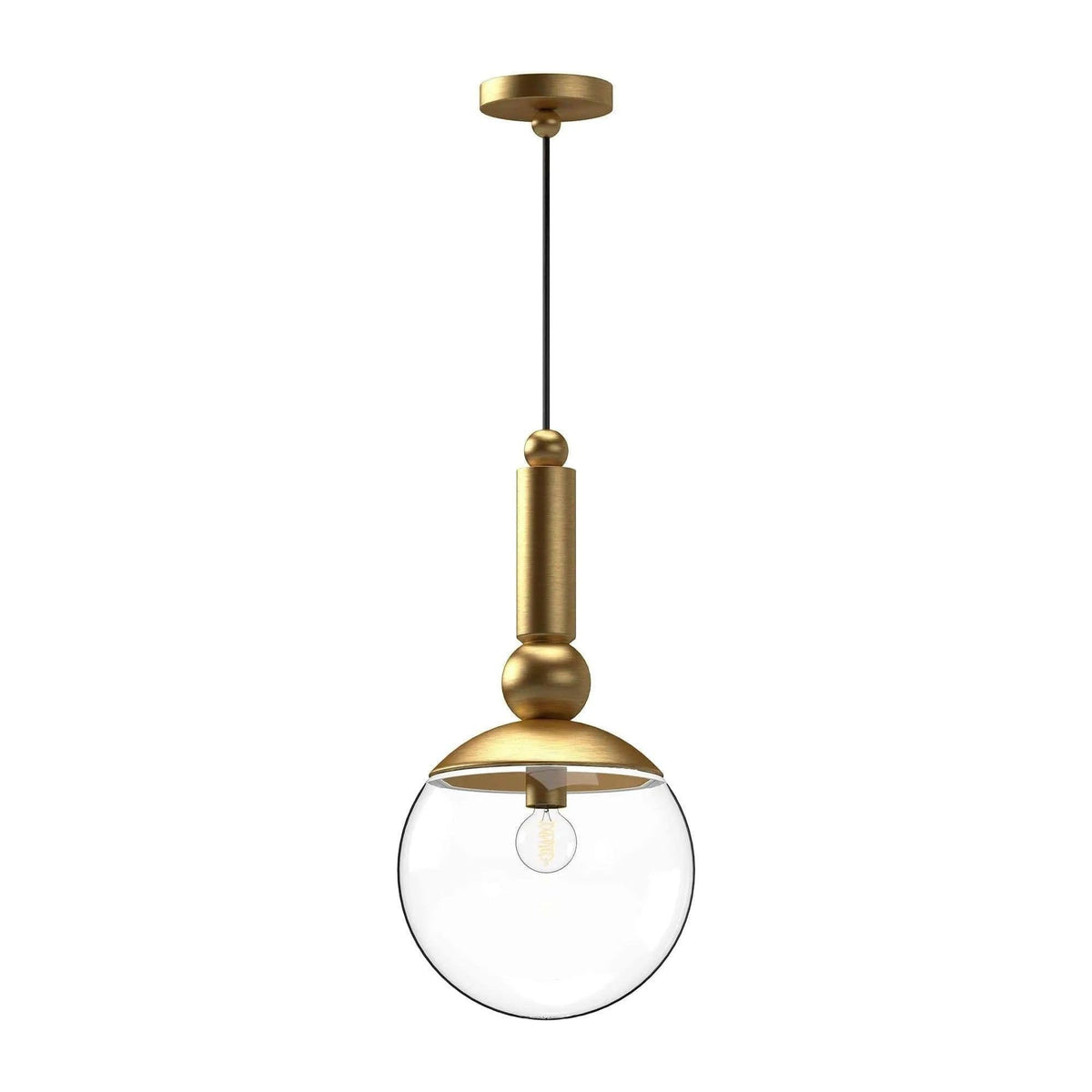 Alora Lighting - Delilah Pendant - PD560510BGCL | Montreal Lighting & Hardware