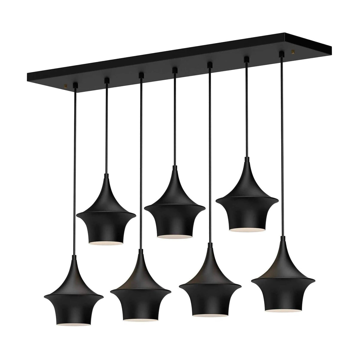 Alora Lighting - Emiko Linear Pendant - LP523036MB | Montreal Lighting & Hardware