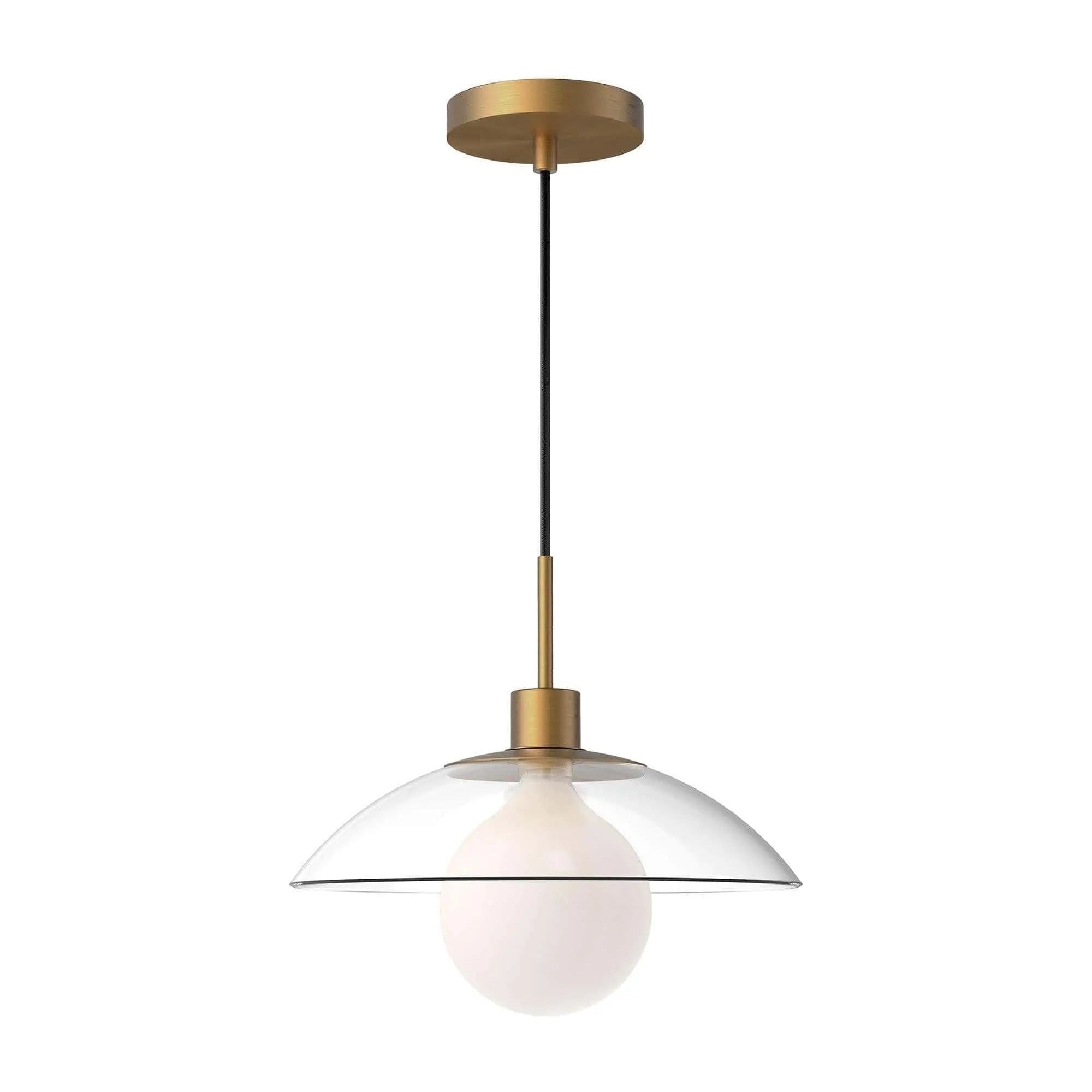 Alora Lighting - Francesca Pendant - PD517112AGCL | Montreal Lighting & Hardware