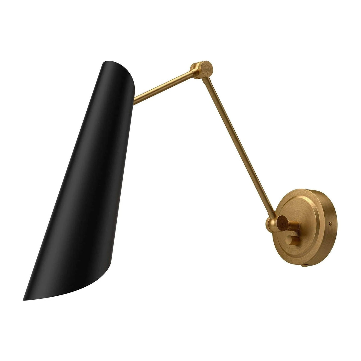 Alora Lighting - Gabriel Wall-Swing Wall Sconce - WV572325MBAG | Montreal Lighting & Hardware