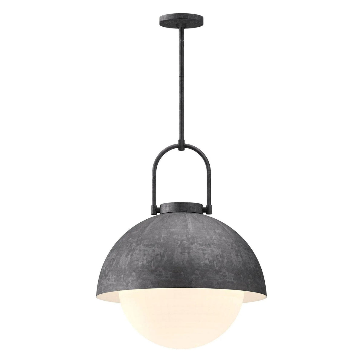 Alora Lighting - Harper Globe Pendant - PD507216SLOP | Montreal Lighting & Hardware