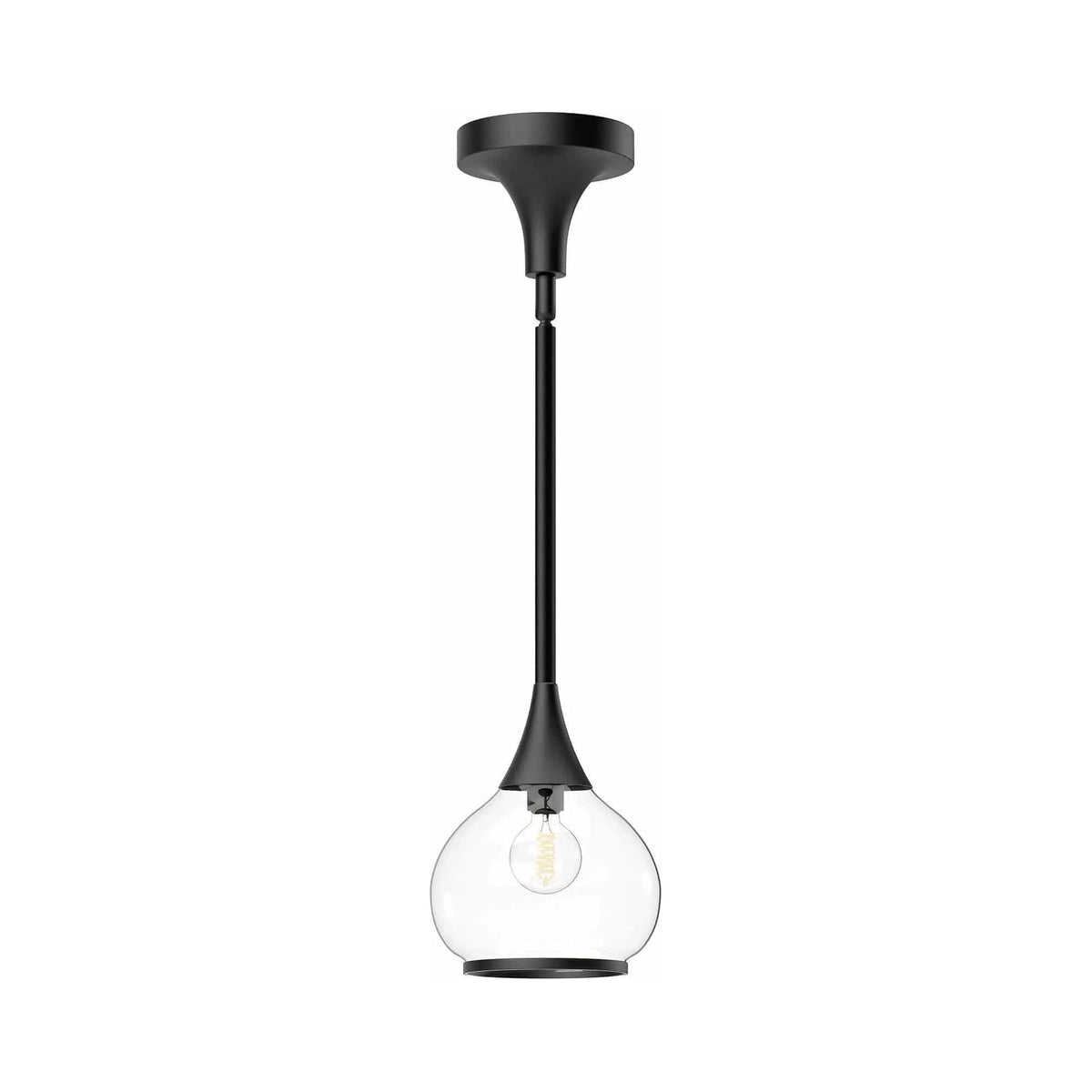 Alora Lighting - Hazel Pendant - PD524006MBCL | Montreal Lighting & Hardware