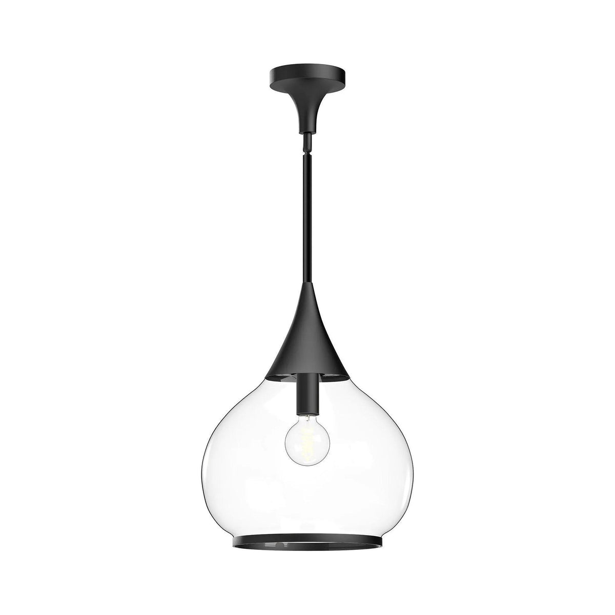 Alora Lighting - Hazel Pendant - PD524214MBCL | Montreal Lighting & Hardware