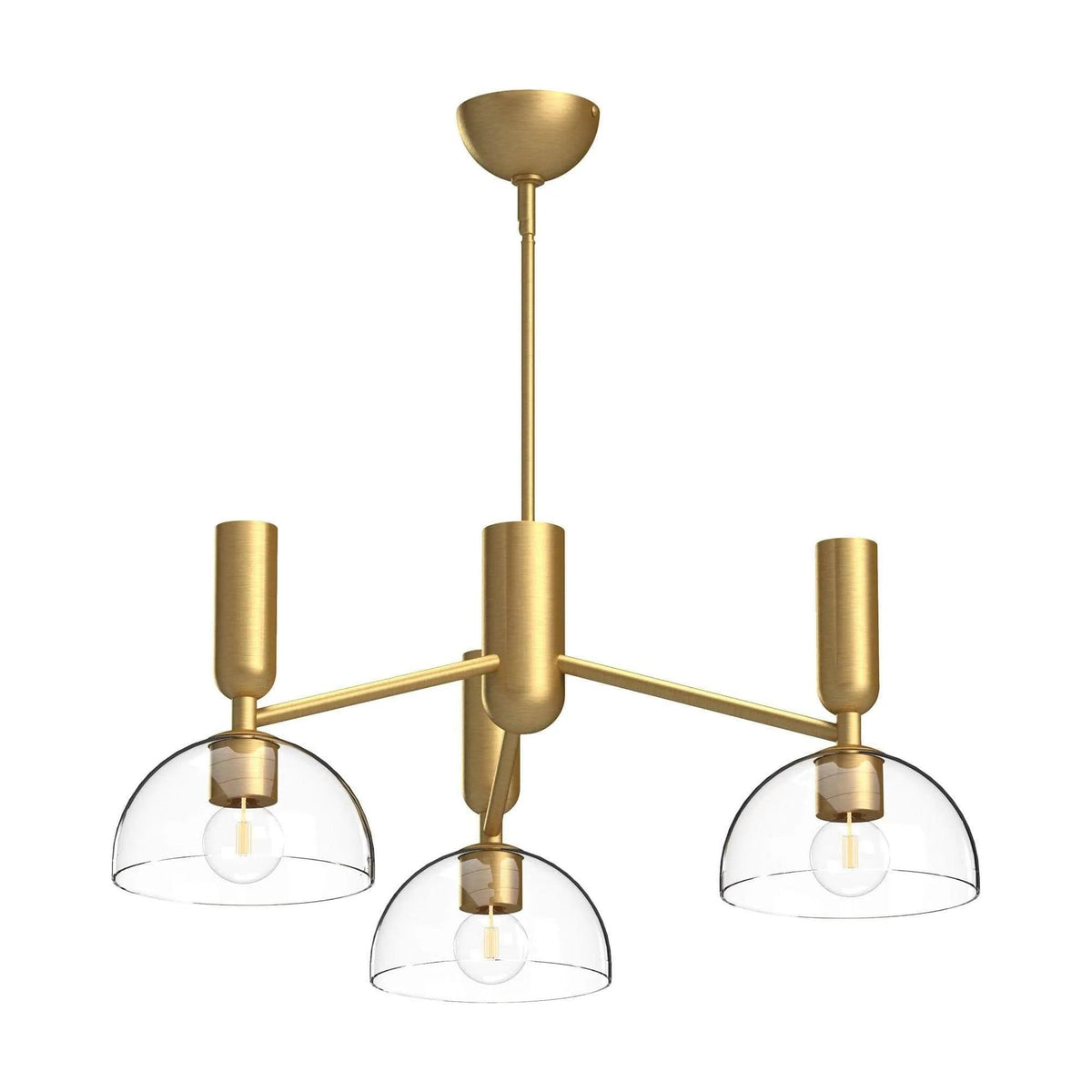 Alora Lighting - Jude Chandelier - CH563335BGCL | Montreal Lighting & Hardware