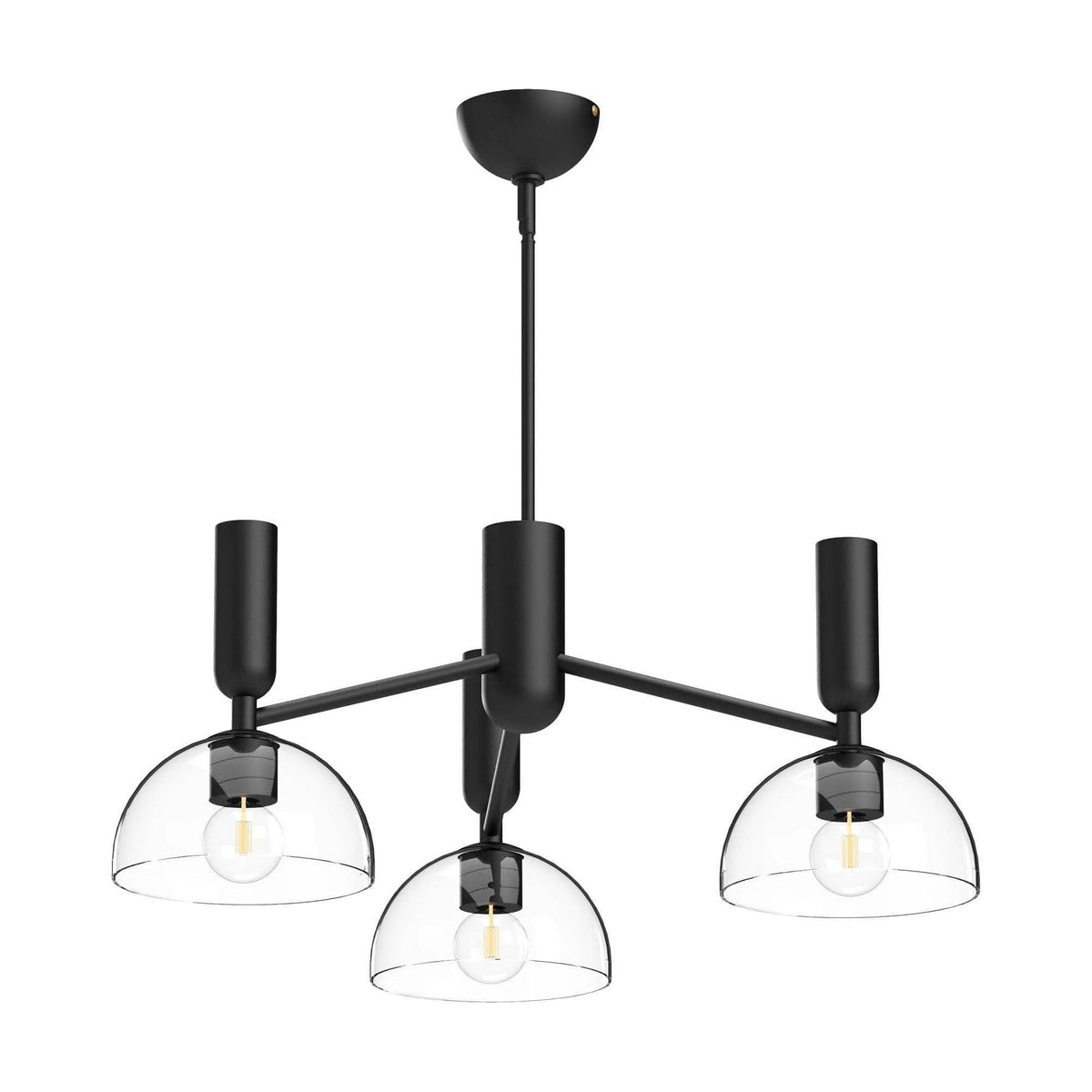 Alora Lighting - Jude Chandelier - CH563335MBCL | Montreal Lighting & Hardware