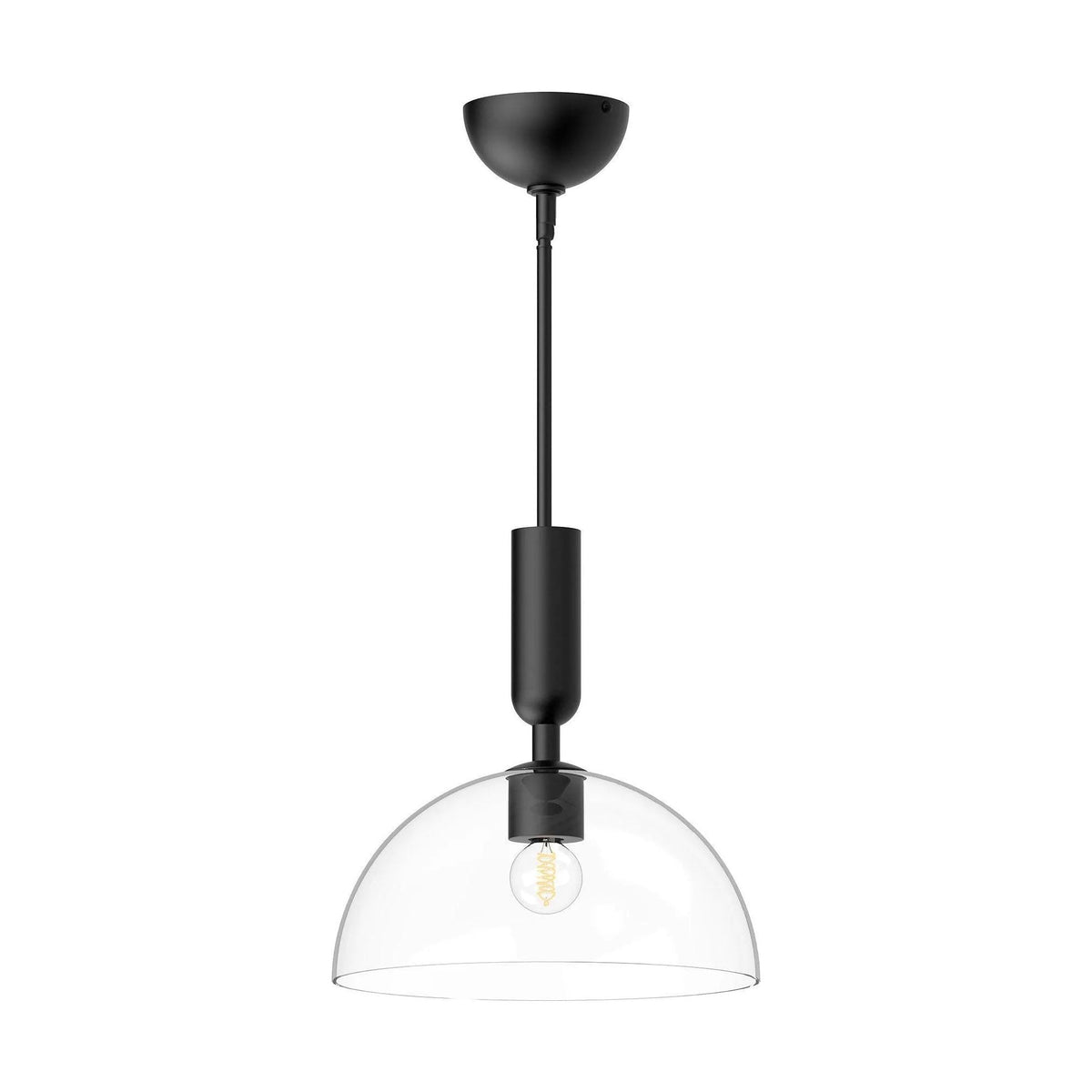 Alora Lighting - Jude Pendant - PD563012MBCL | Montreal Lighting & Hardware