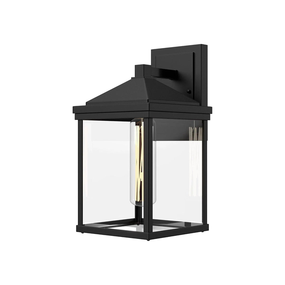 Alora Lighting - Larchmont Exterior Wall Mount - EW552009BKCL | Montreal Lighting & Hardware