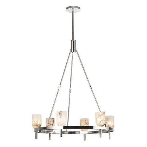 Alora Lighting - Lucian Chandelier - CH338632PNAR | Montreal Lighting & Hardware