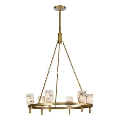 Alora Lighting - Lucian Chandelier - CH338632VBAR | Montreal Lighting & Hardware