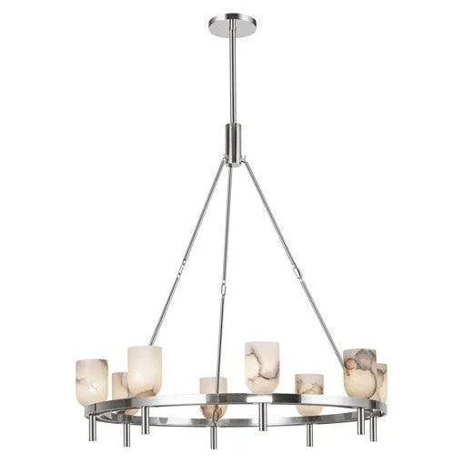 Alora Lighting - Lucian Chandelier - CH338836PNAR | Montreal Lighting & Hardware