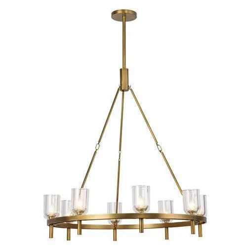 Alora Lighting - Lucian Chandelier - CH338836VBCC | Montreal Lighting & Hardware