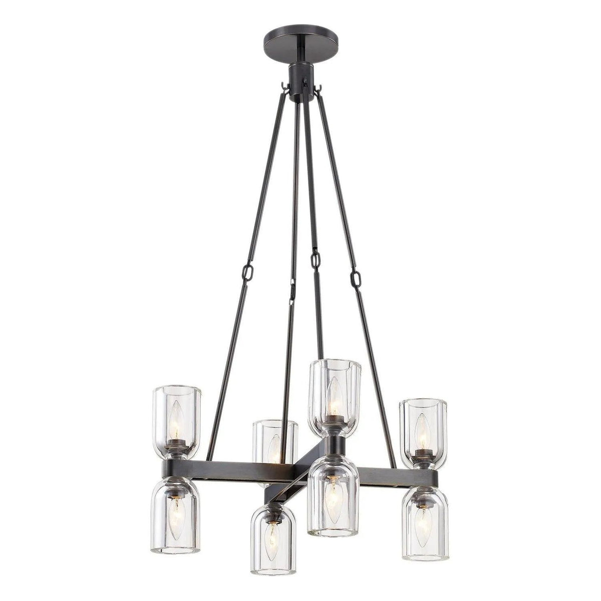 Alora Lighting - Lucian Up/Down Chandelier - CH338822UBCC | Montreal Lighting & Hardware