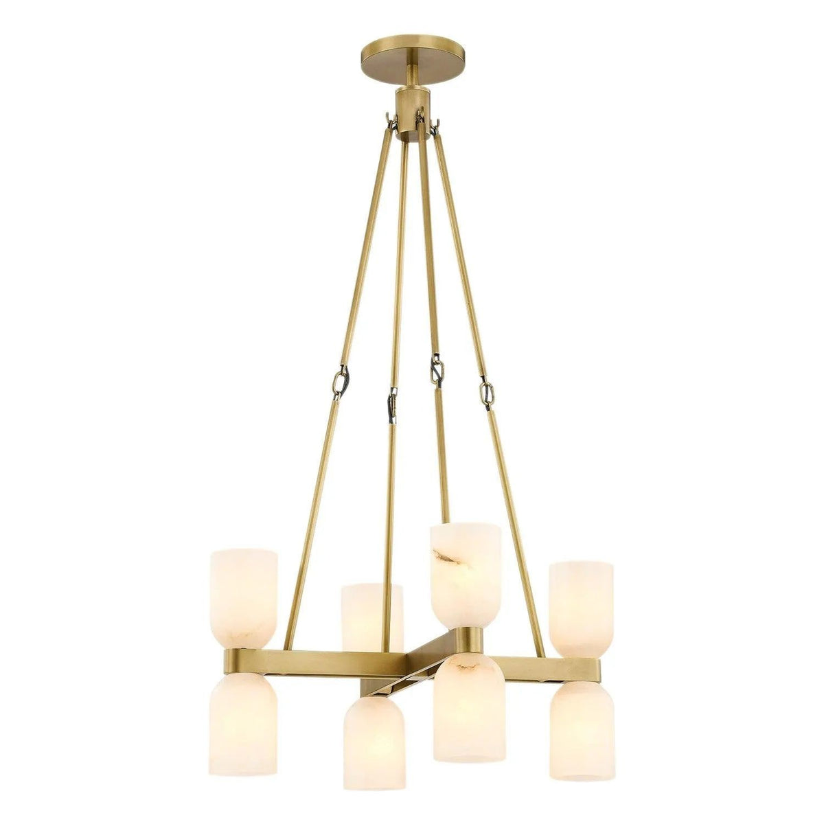 Alora Lighting - Lucian Up/Down Chandelier - CH338822VBAR | Montreal Lighting & Hardware