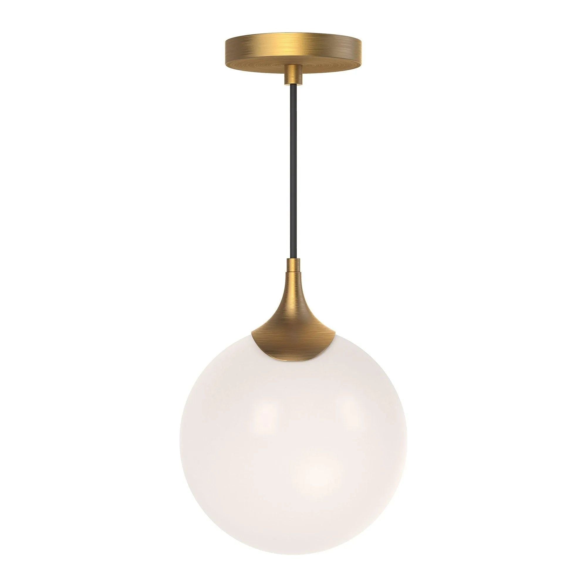 Alora Lighting - Nouveau Pendant - PD505108AGOP | Montreal Lighting & Hardware