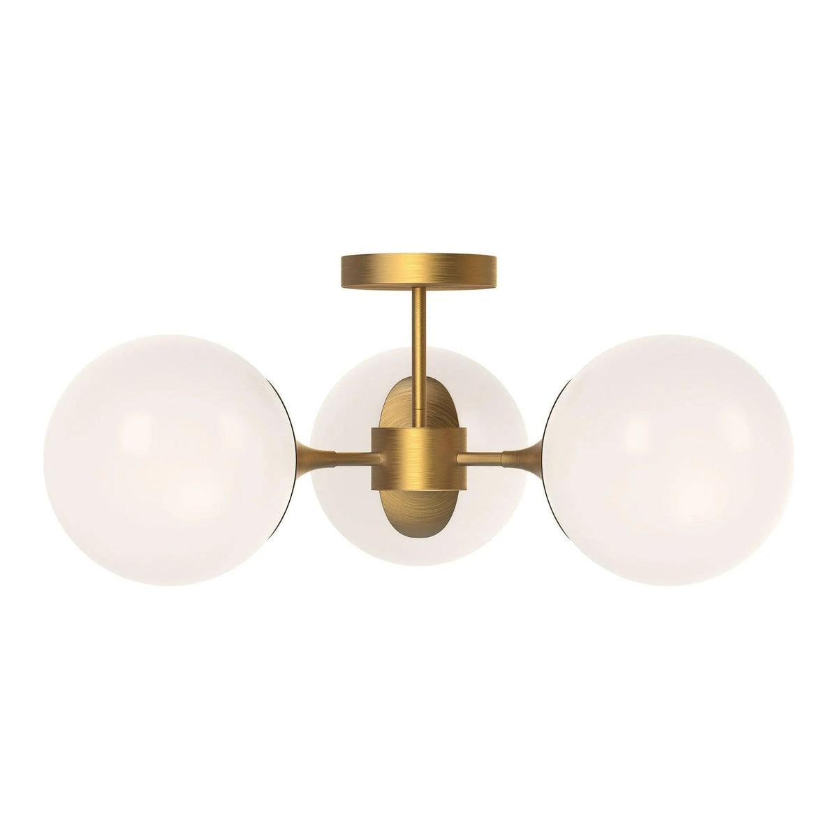 Alora Lighting - Nouveau Semi-Flush Mount - SF505326AGOP | Montreal Lighting & Hardware