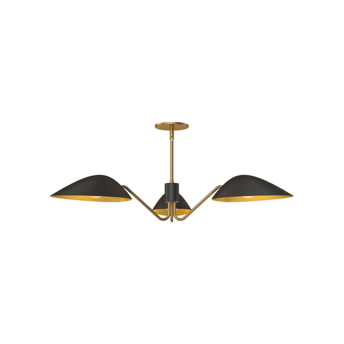 Alora Lighting - Oscar Pendant - PD550336MBAG | Montreal Lighting & Hardware