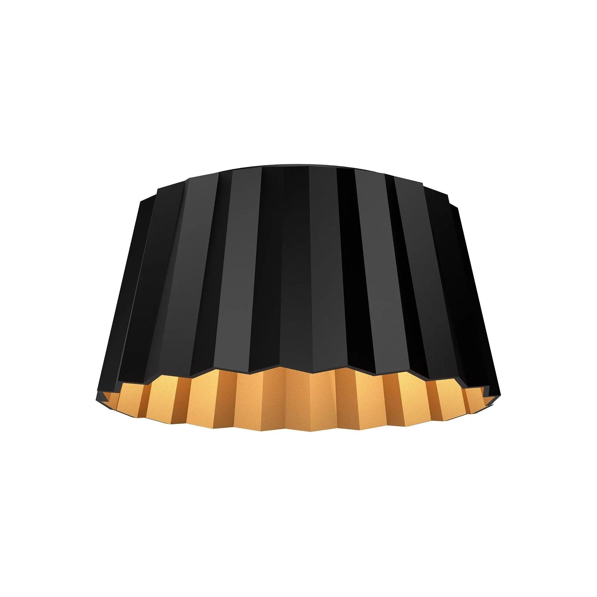 Alora Lighting - Plisse Flush Mount - FM528514MB | Montreal Lighting & Hardware