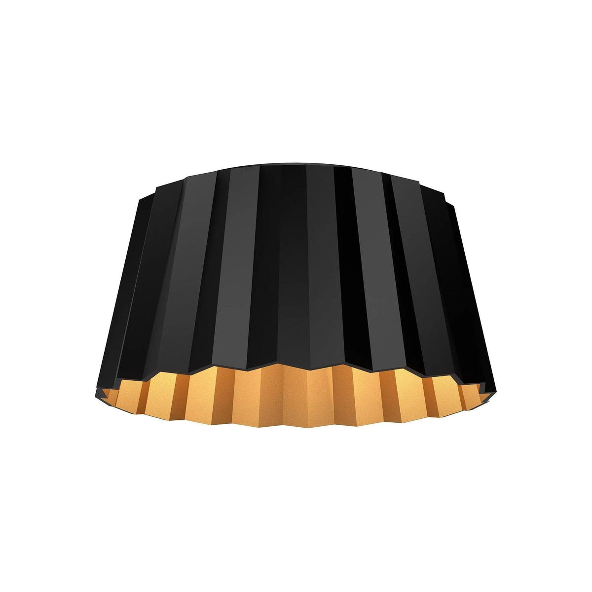 Alora Lighting - Plisse Flush Mount - FM528514MB | Montreal Lighting & Hardware