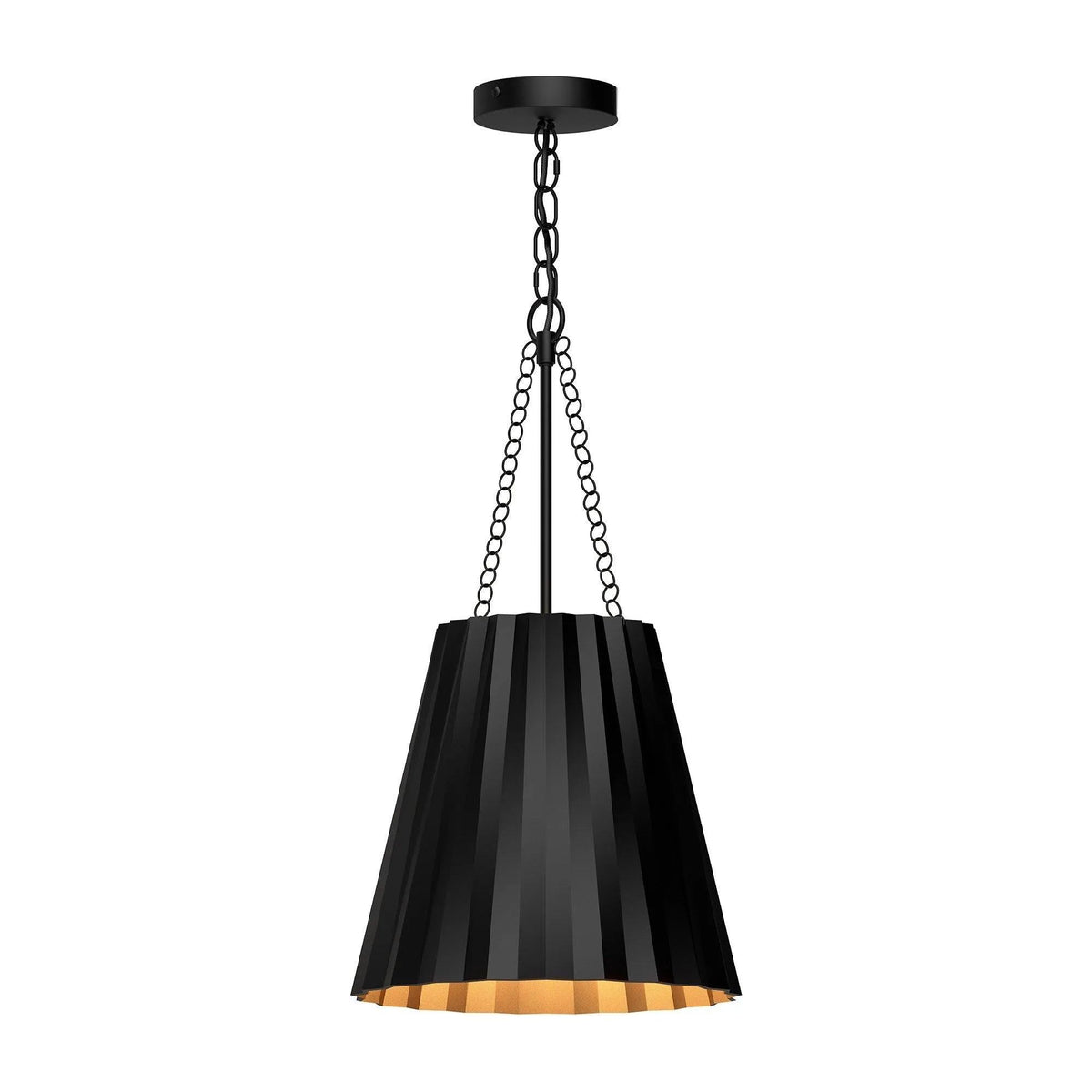 Alora Lighting - Plisse Pendant - PD528012MB | Montreal Lighting & Hardware