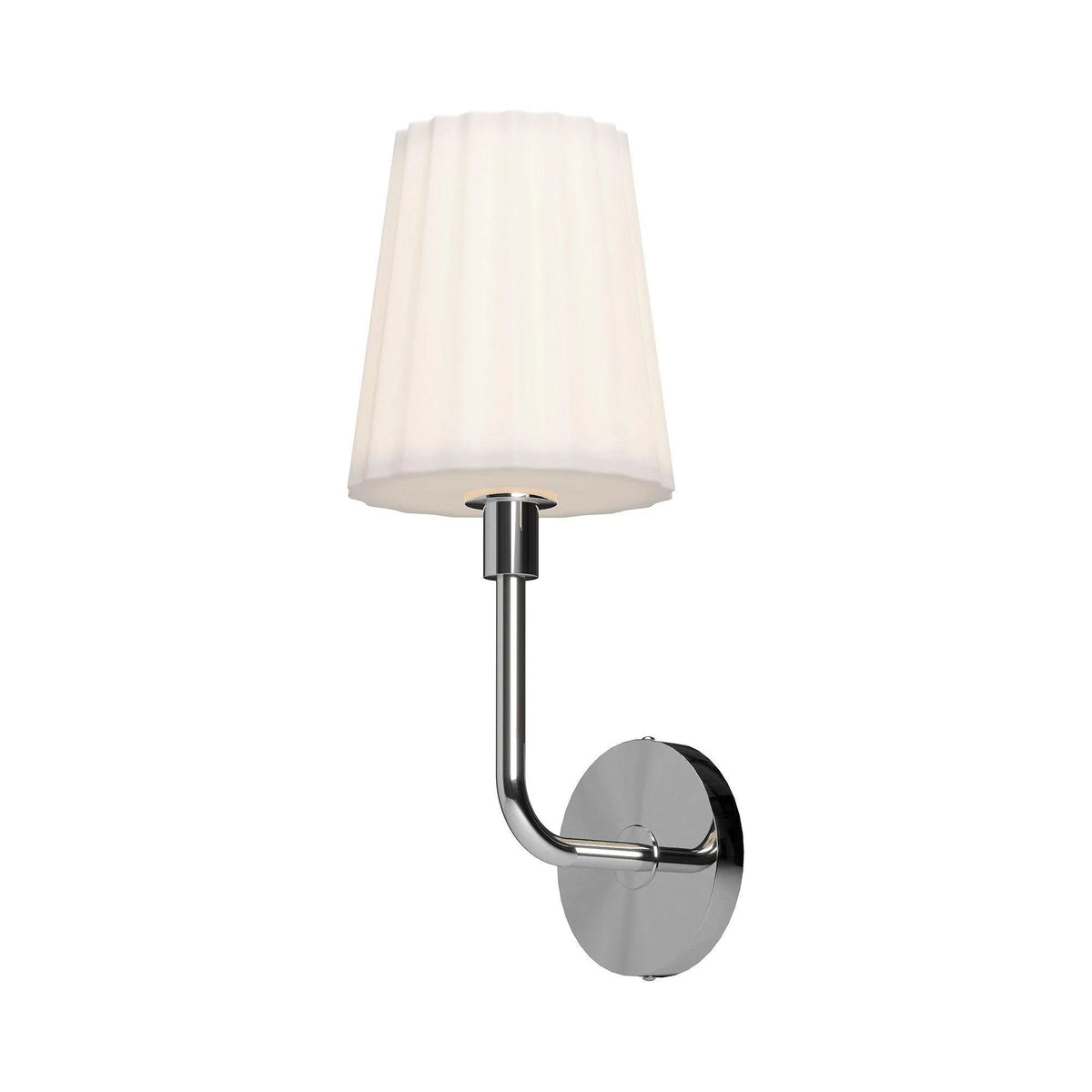 Alora Lighting - Plisse Wall Sconce - WV628107CHOP | Montreal Lighting & Hardware