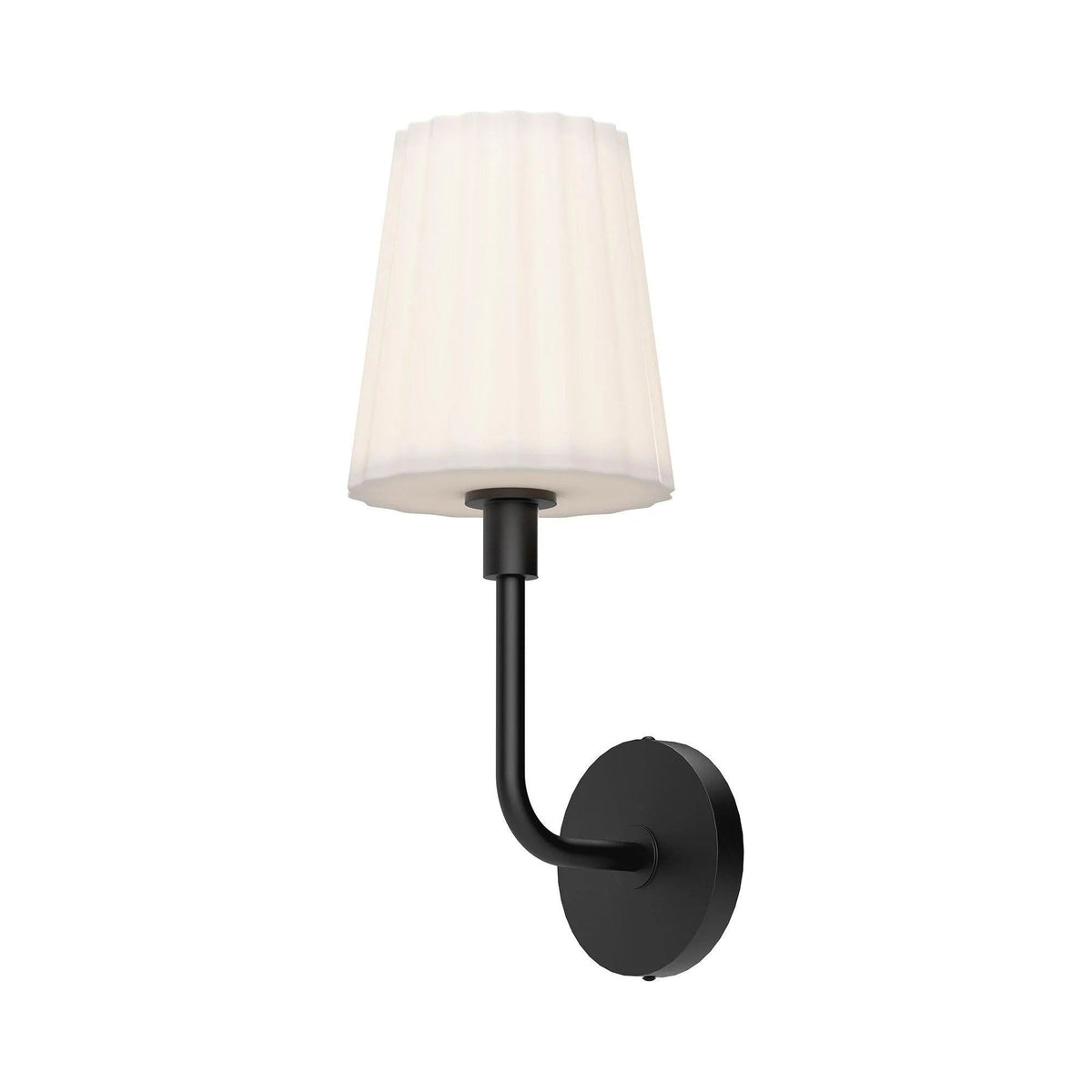 Alora Lighting - Plisse Wall Sconce - WV628107MBOP | Montreal Lighting & Hardware