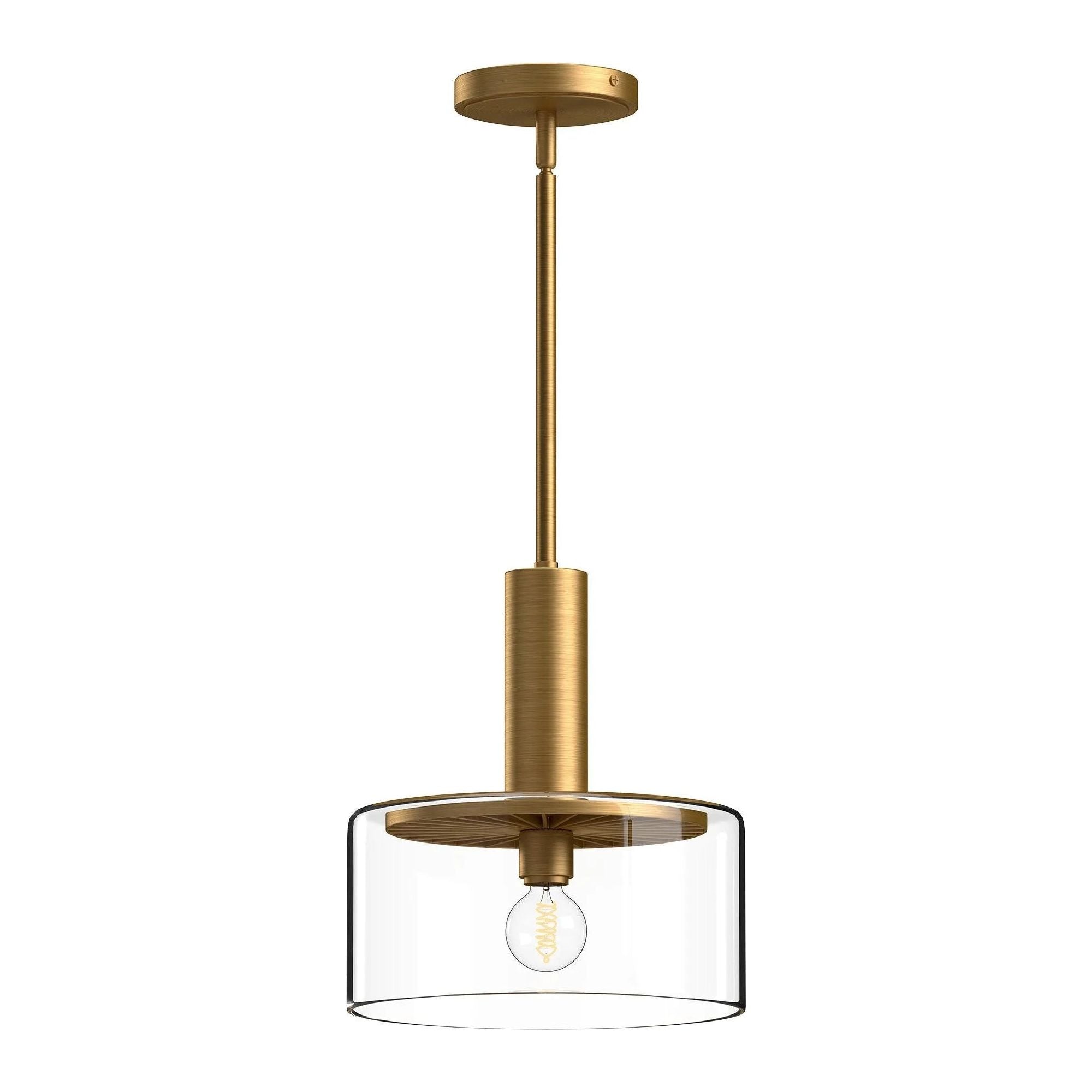 Alora Lighting - Royale Pendant - PD535010AGCL | Montreal Lighting & Hardware