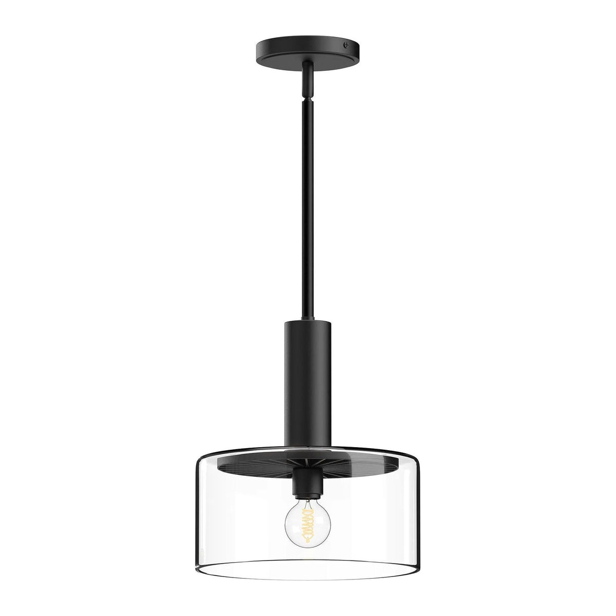 Alora Lighting - Royale Pendant - PD535010MBCL | Montreal Lighting & Hardware