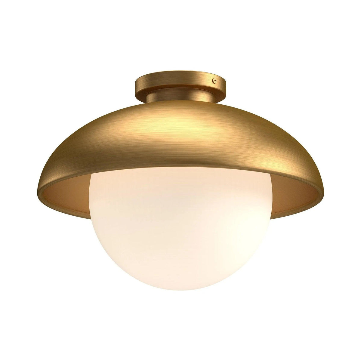 Alora Lighting - Rubio Flush Mount - FM522012AGOP | Montreal Lighting & Hardware