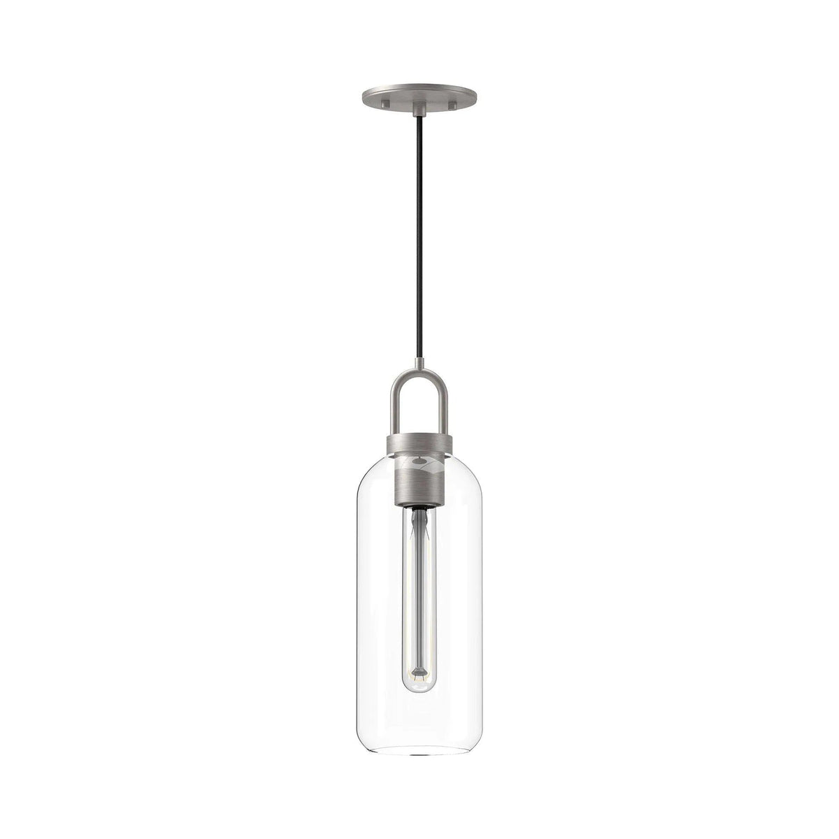 Alora Lighting - Soji Cylinder Pendant - PD401505BNCL | Montreal Lighting & Hardware