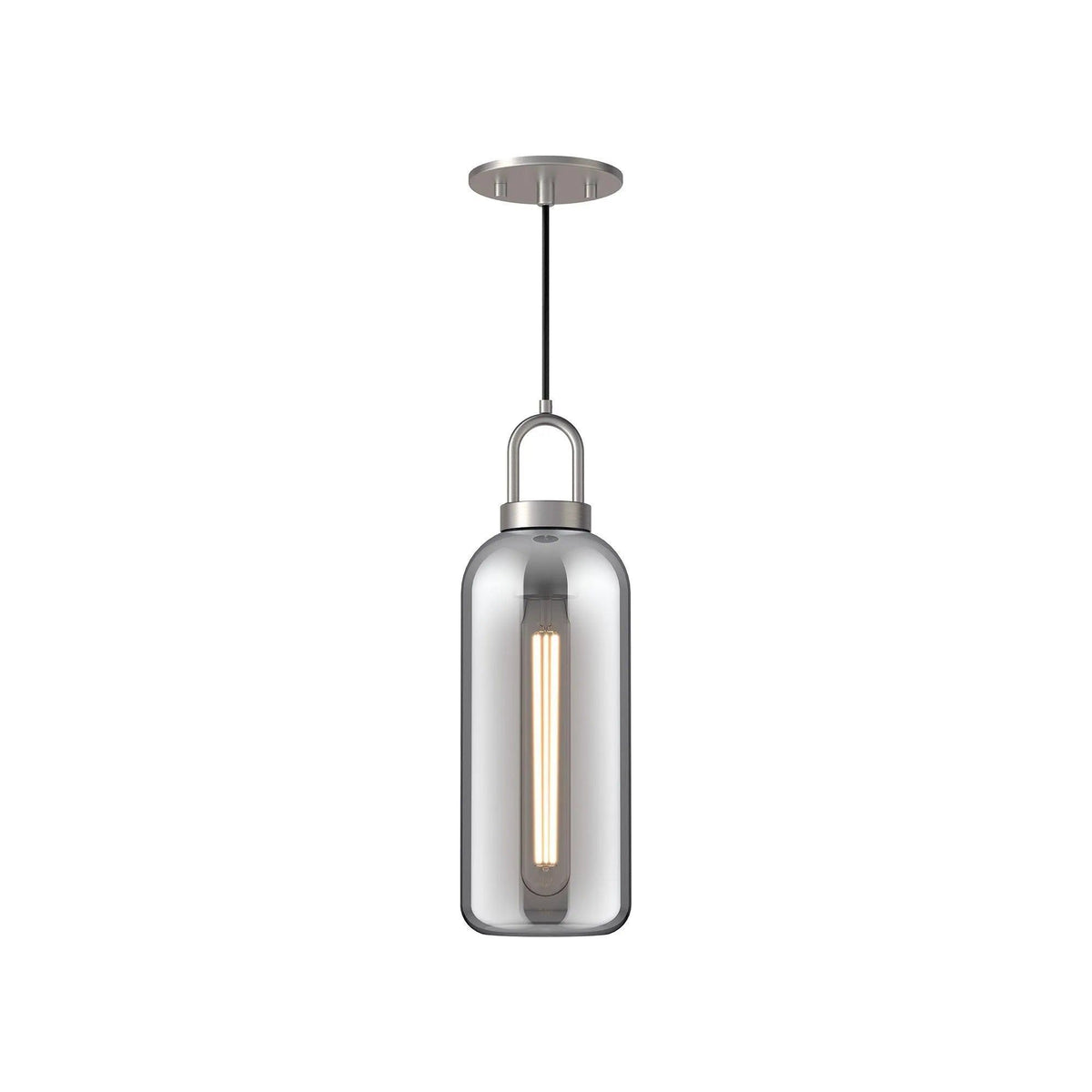 Alora Lighting - Soji Cylinder Pendant - PD401505BNSM | Montreal Lighting & Hardware