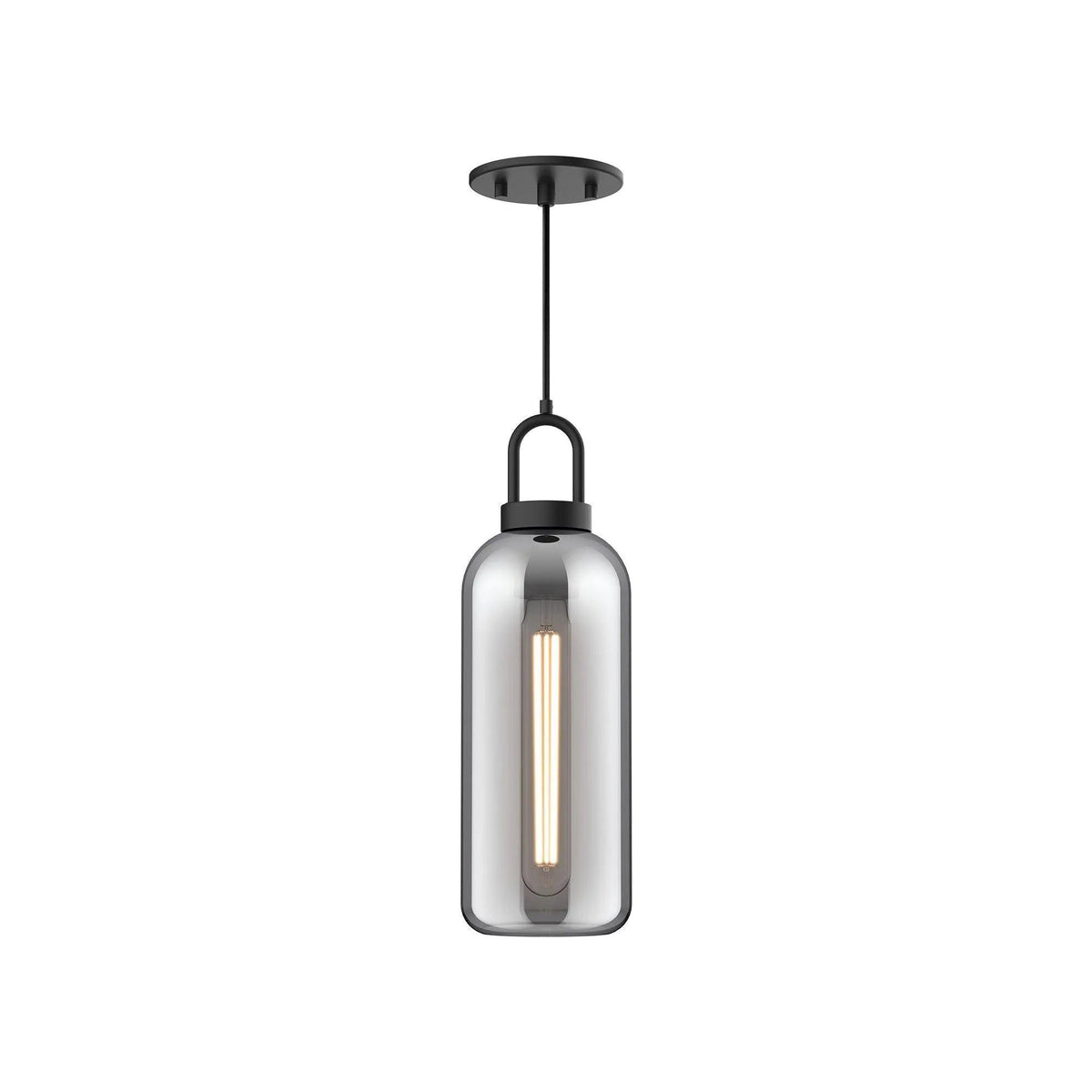 Alora Lighting - Soji Cylinder Pendant - PD401505MBSM | Montreal Lighting & Hardware