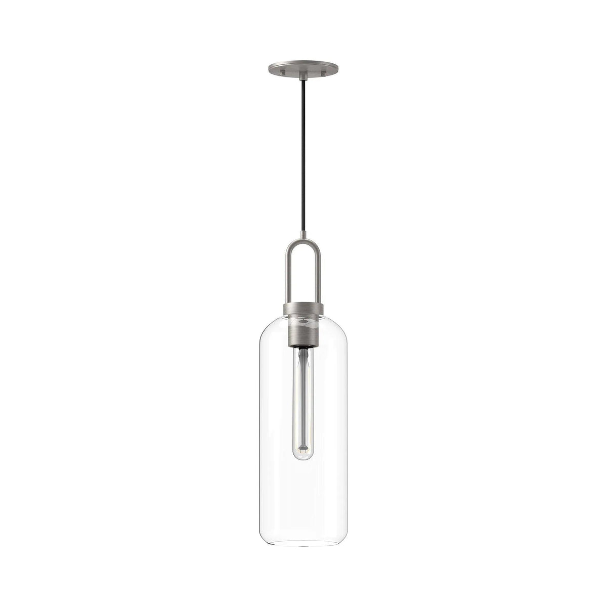 Alora Lighting - Soji Cylinder Pendant - PD401606BNCL | Montreal Lighting & Hardware