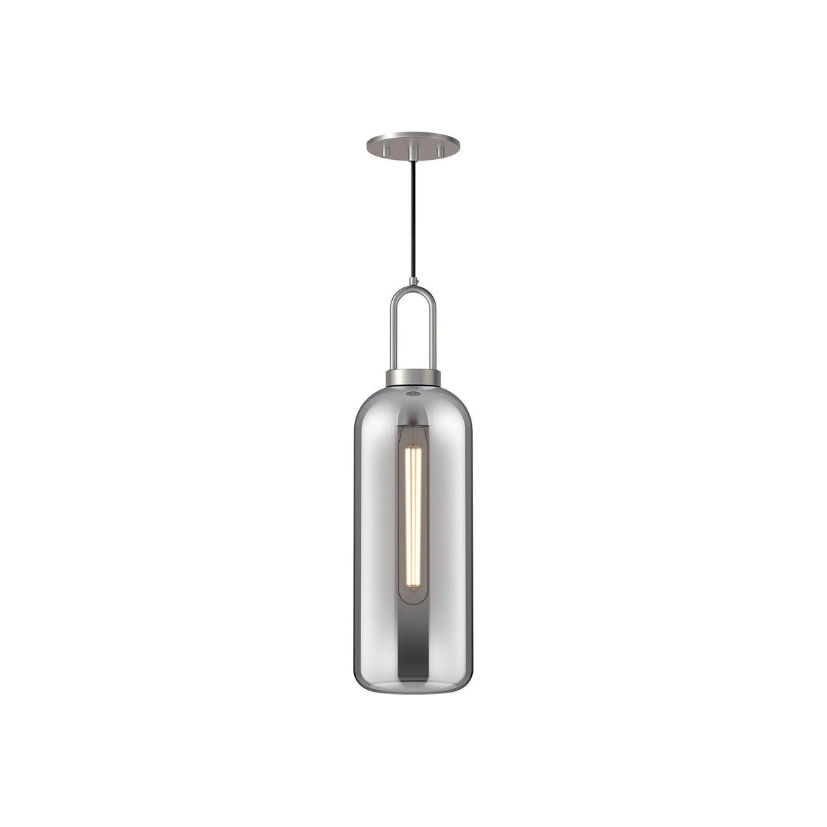 Alora Lighting - Soji Cylinder Pendant - PD401606BNSM | Montreal Lighting & Hardware