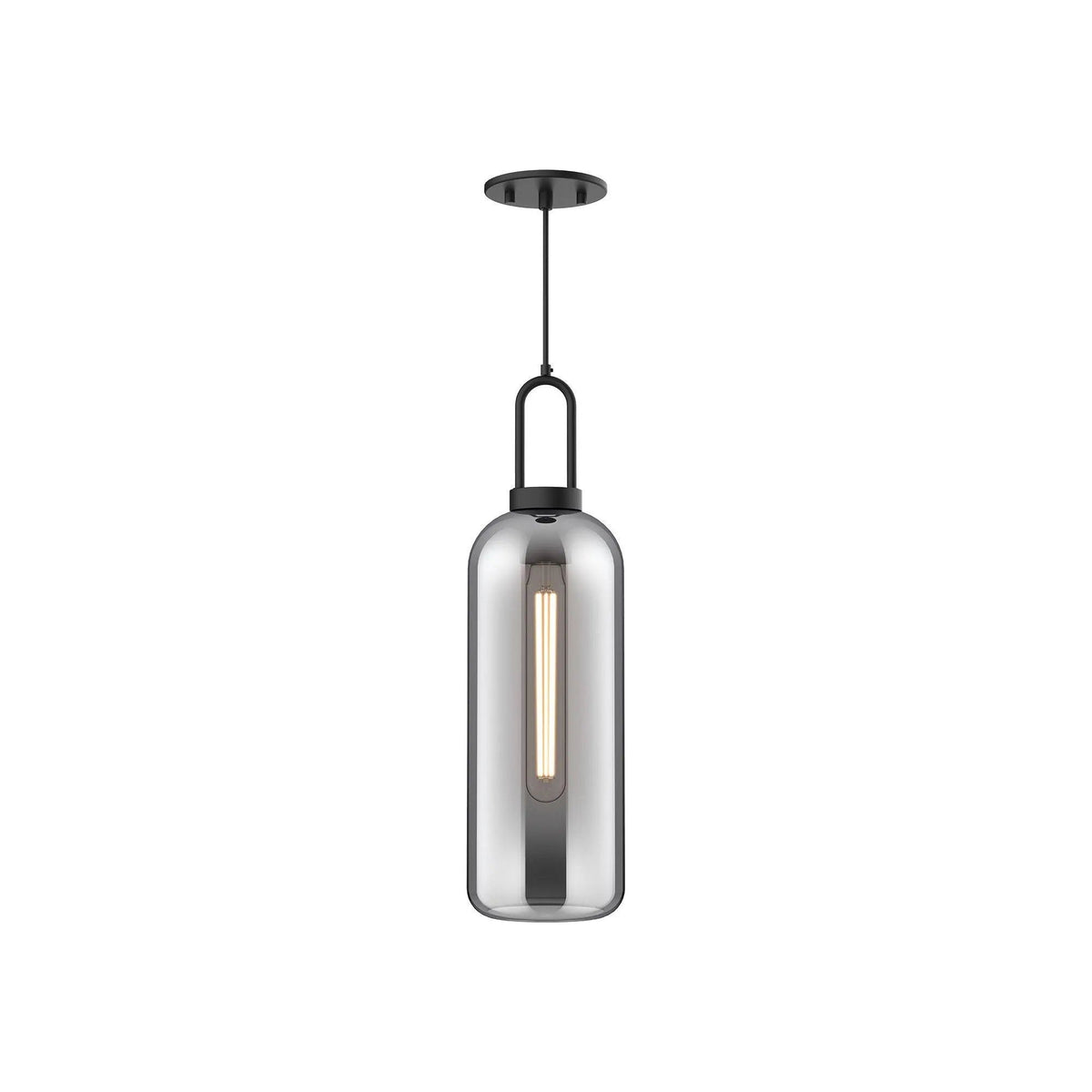 Alora Lighting - Soji Cylinder Pendant - PD401606MBSM | Montreal Lighting & Hardware