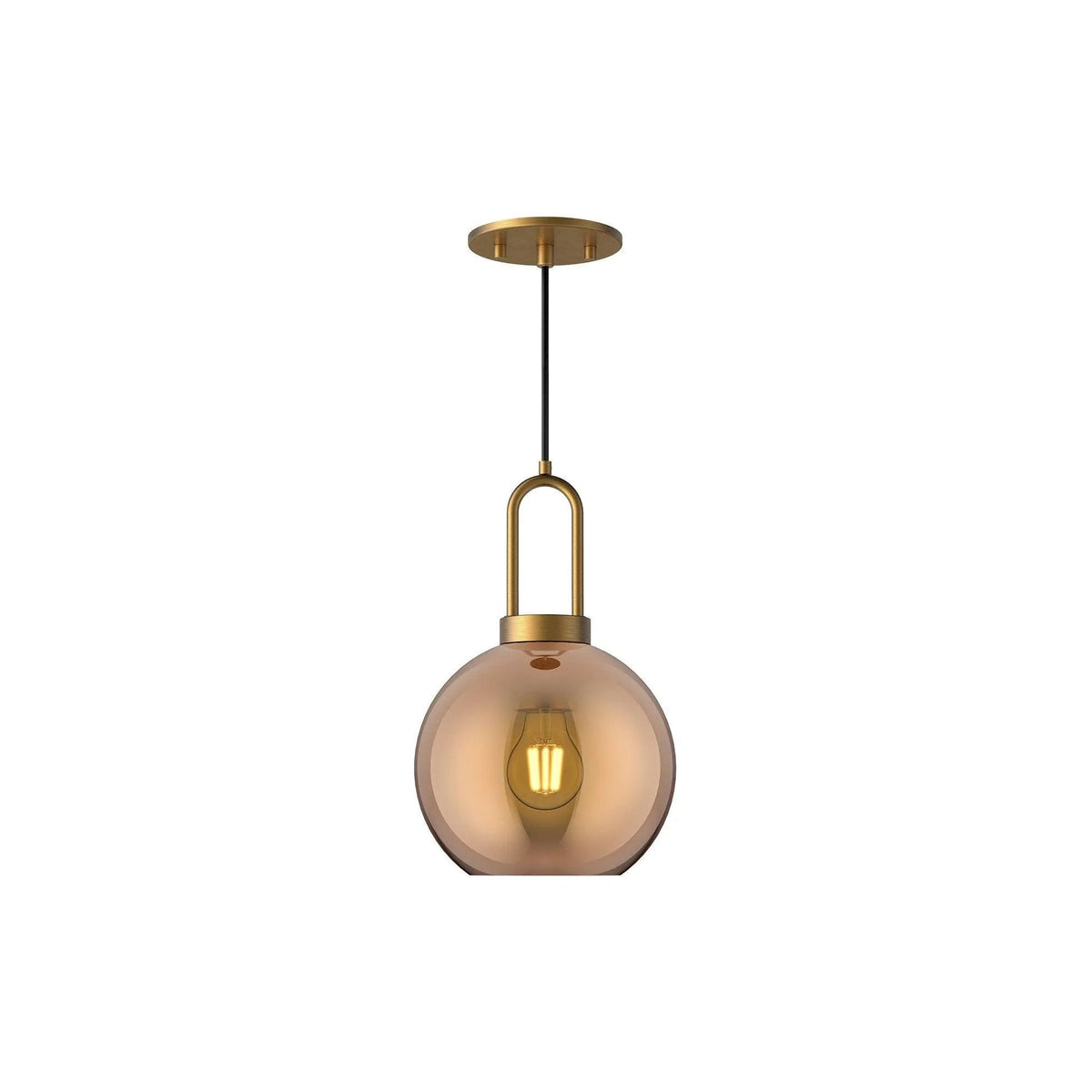 Alora Lighting - Soji Cylinder Pendant - PD601608AGCP | Montreal Lighting & Hardware