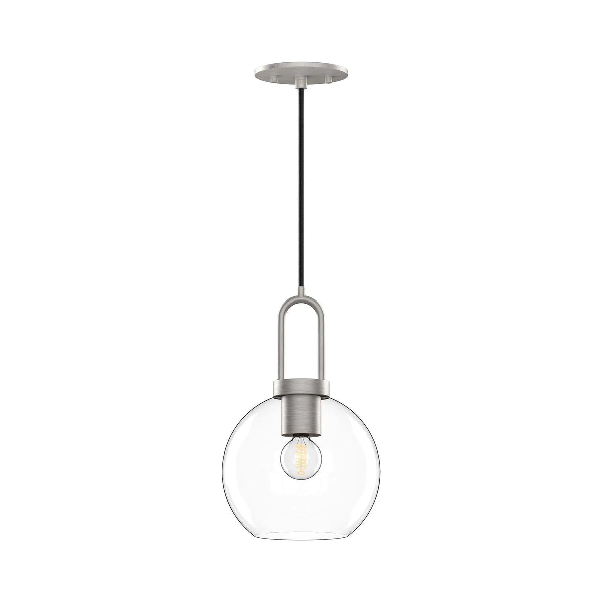 Alora Lighting - Soji Globe Pendant - PD601608BNCL | Montreal Lighting & Hardware