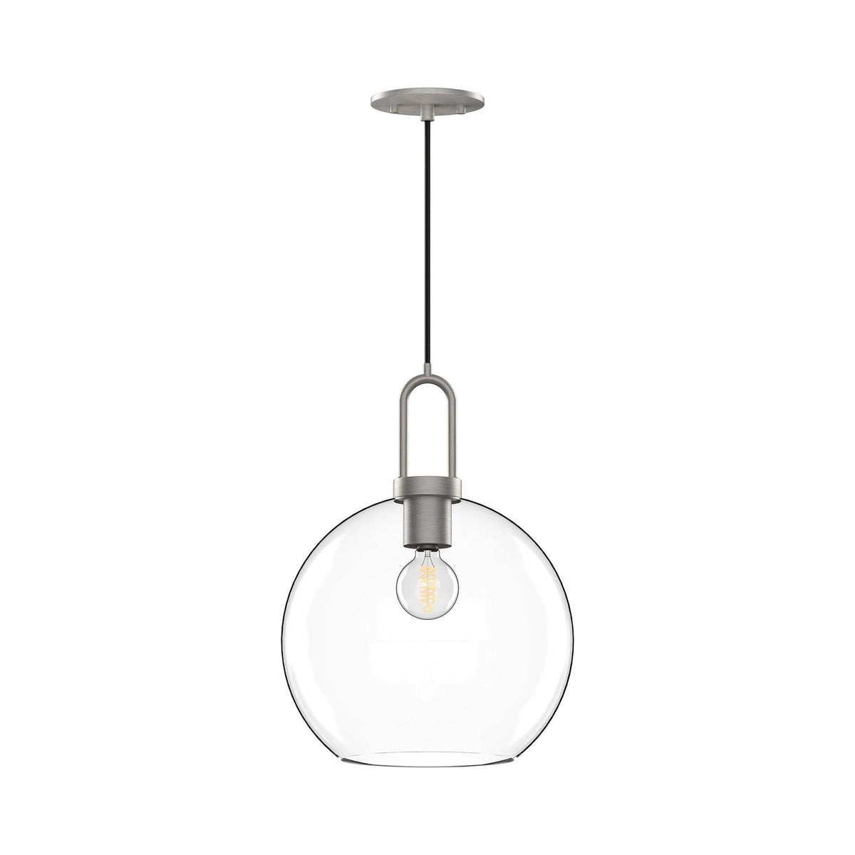 Alora Lighting - Soji Globe Pendant - PD601710BNCL | Montreal Lighting & Hardware