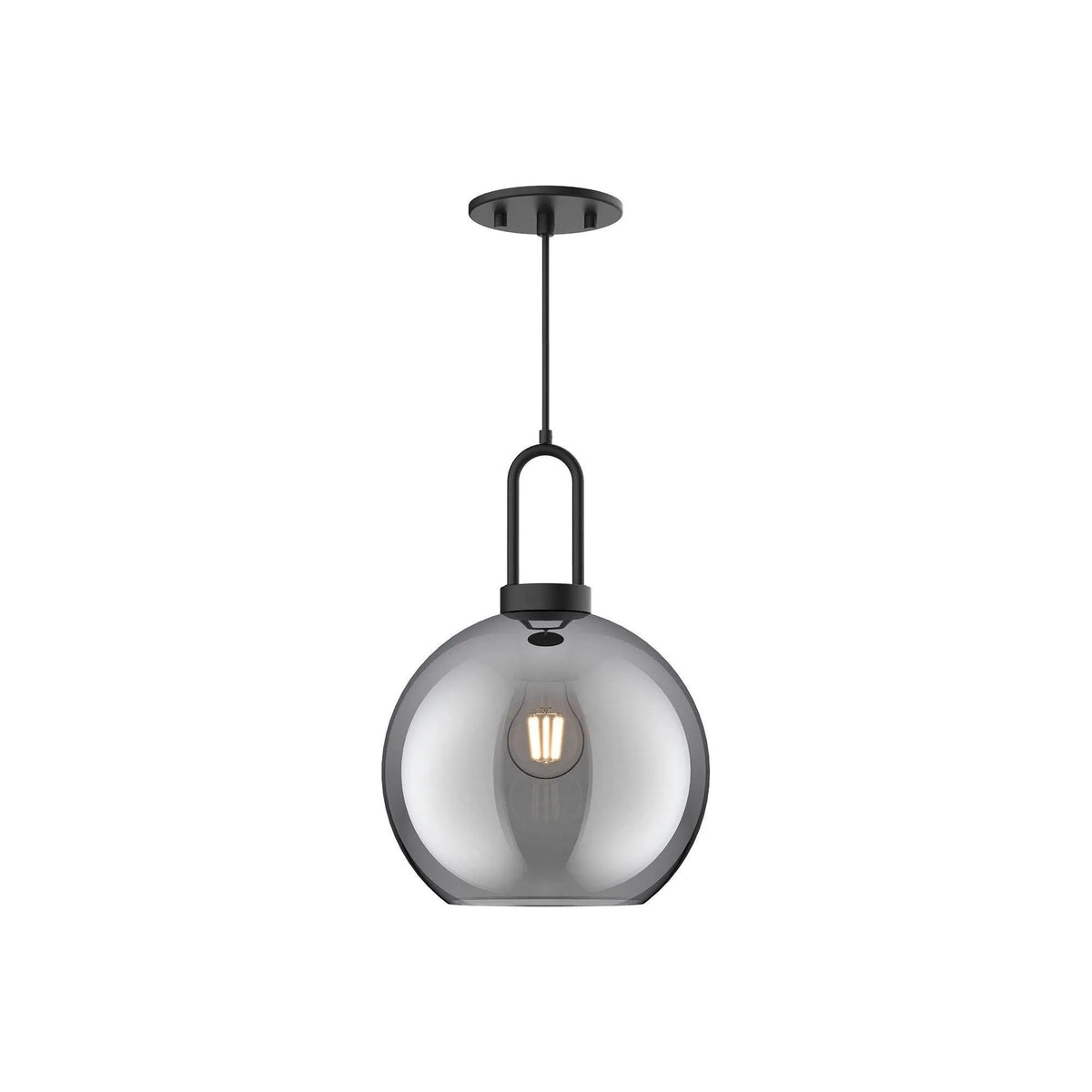 Alora Lighting - Soji Globe Pendant - PD601710MBSM | Montreal Lighting & Hardware