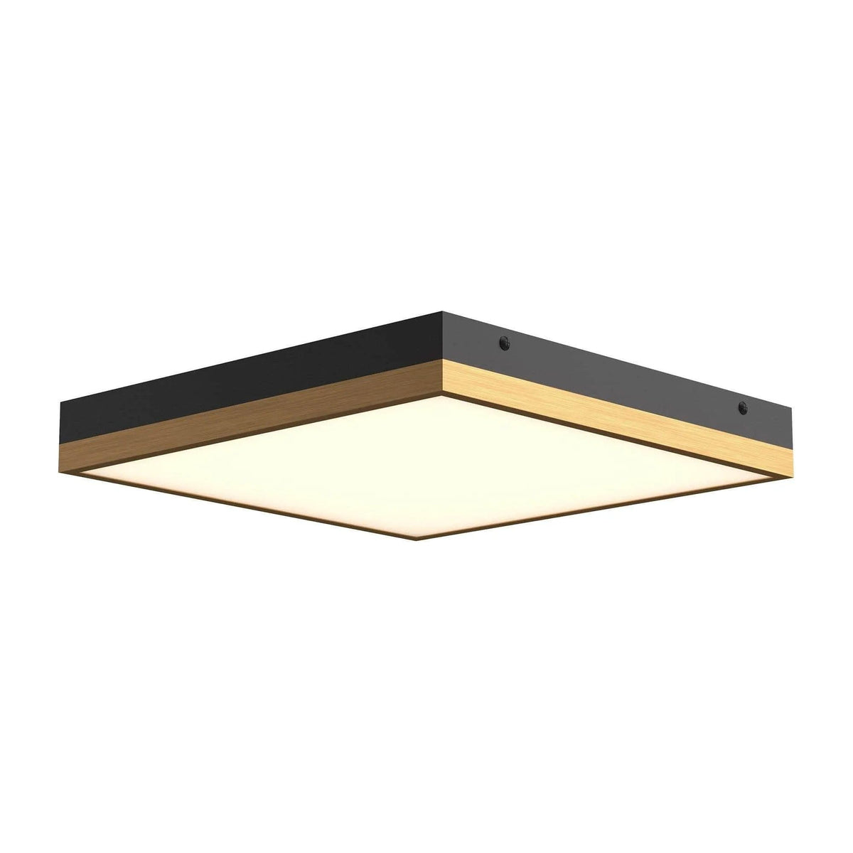 Alora Lighting - Sydney Two-Tone LED Flush Mount - FM553214AGMB | Montreal Lighting & Hardware