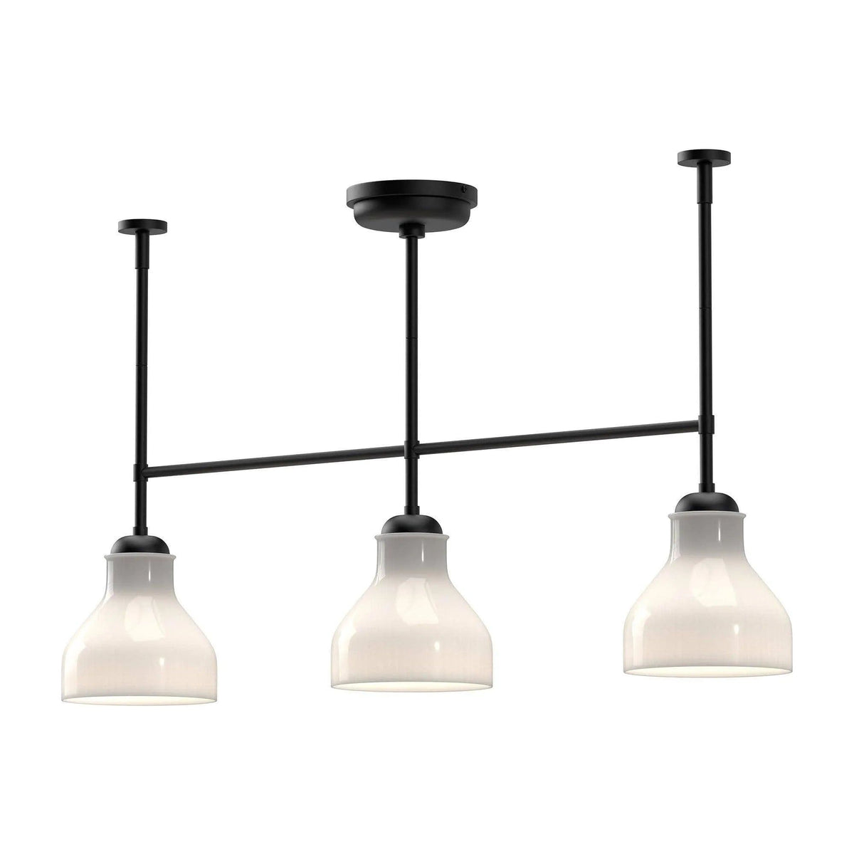 Alora Lighting - Westlake Linear Pendant - LP540334MBGO | Montreal Lighting & Hardware