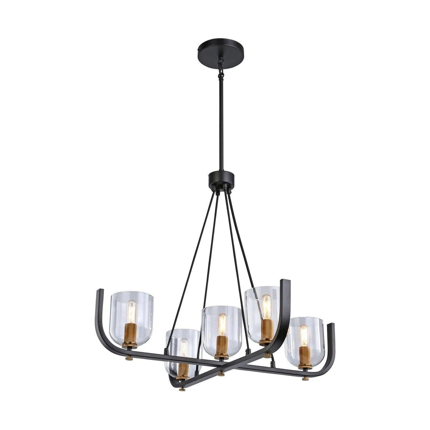 Artcraft Lighting - Cheshire Chandelier - AC11746BB | Montreal Lighting & Hardware