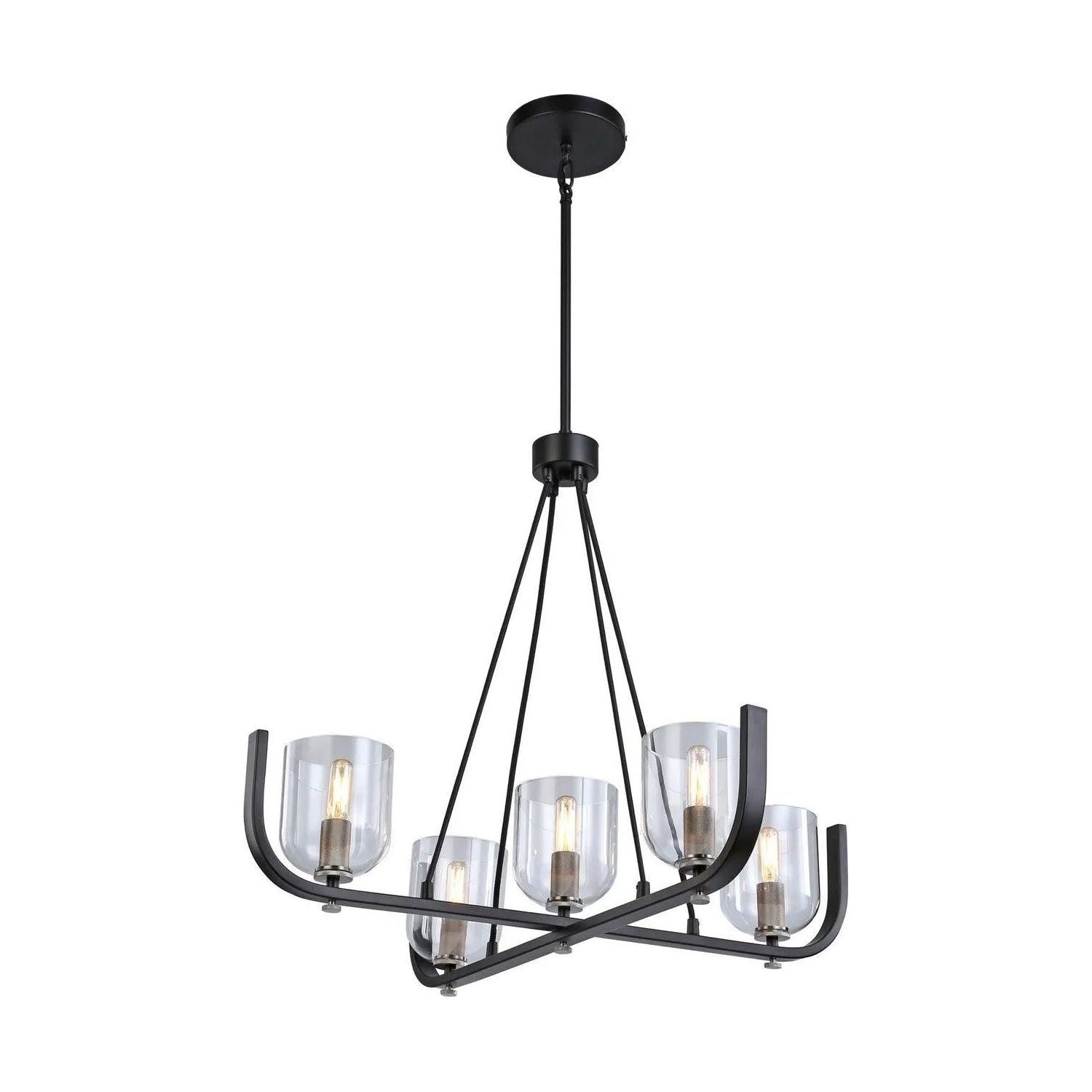 Artcraft Lighting - Cheshire Chandelier - AC11746NB | Montreal Lighting & Hardware