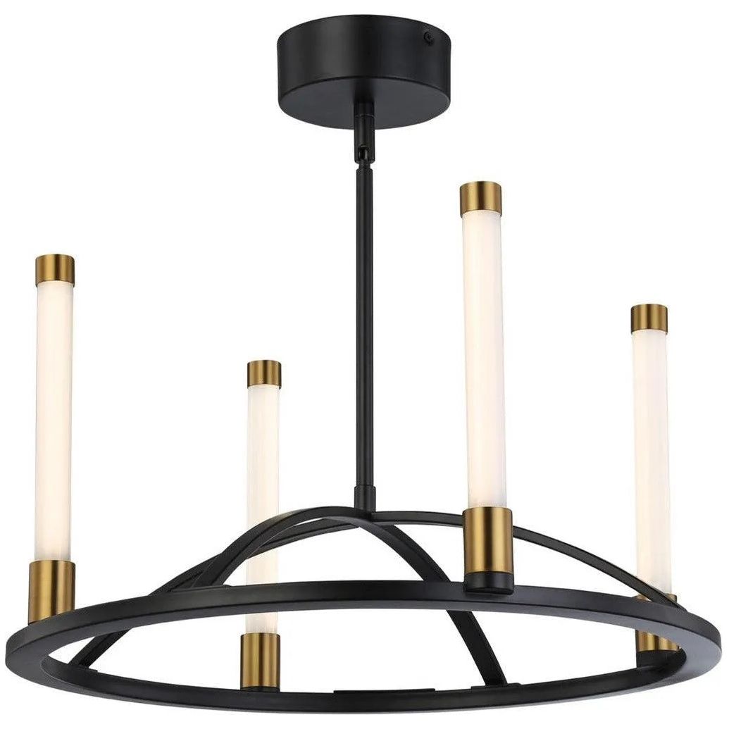 Artcraft Lighting - Infiniti LED Chandelier - SC13084BB | Montreal Lighting & Hardware