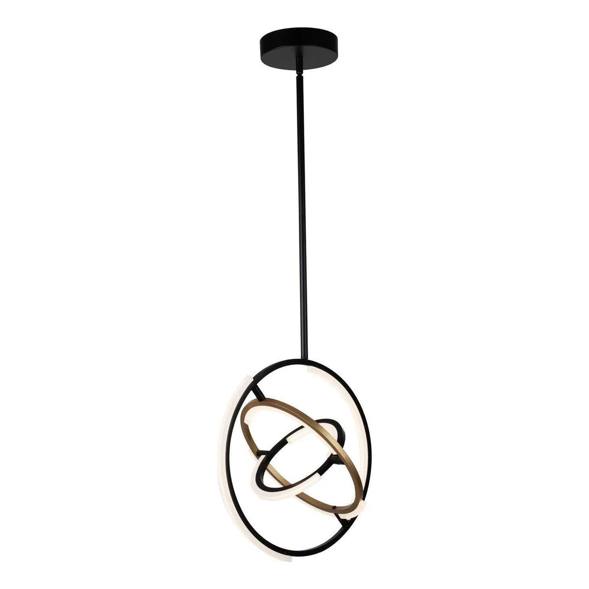 Artcraft Lighting - Trilogy LED Pendant - AC6740BB | Montreal Lighting & Hardware