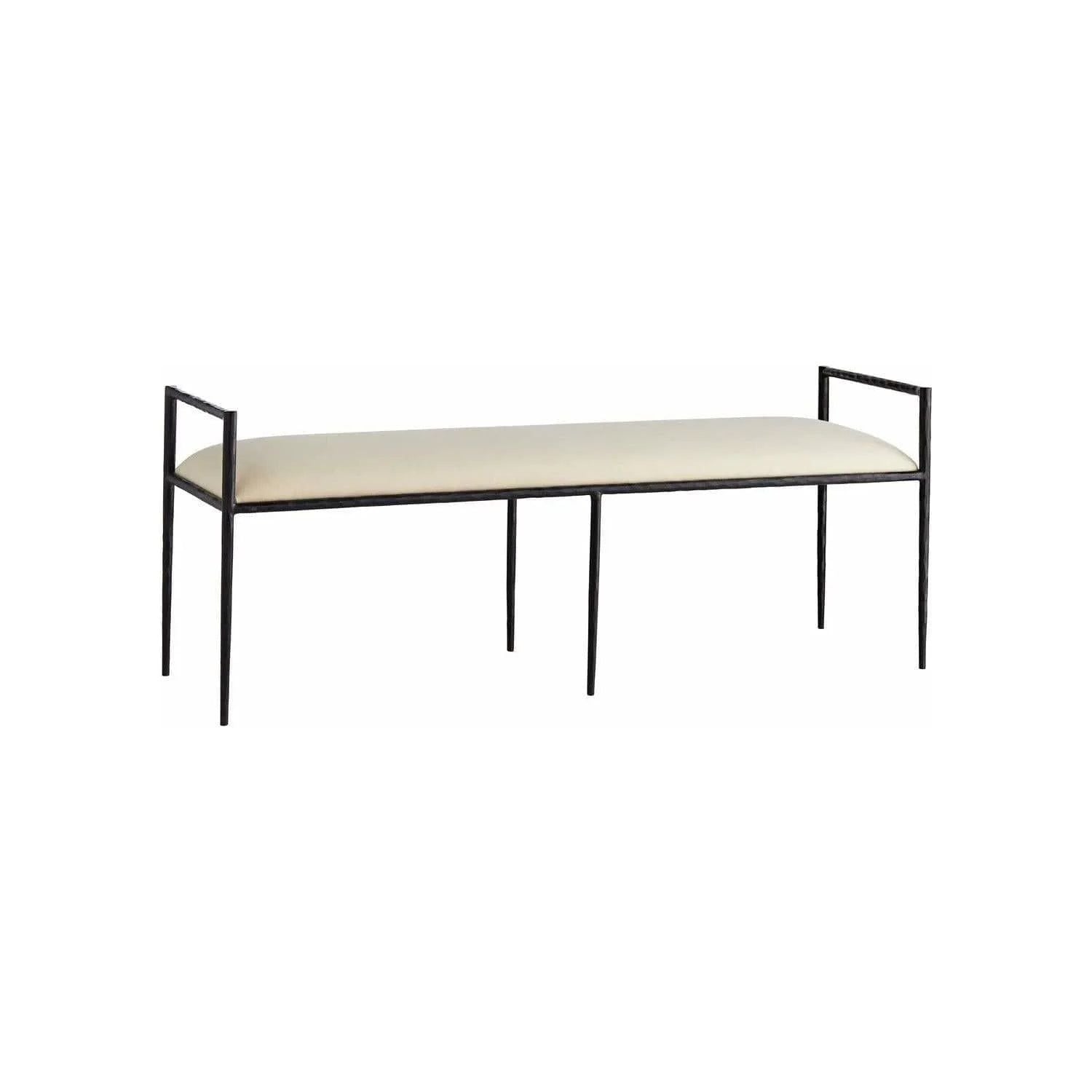 Arteriors - Barbana Bench, Muslin - 6887 | Montreal Lighting & Hardware