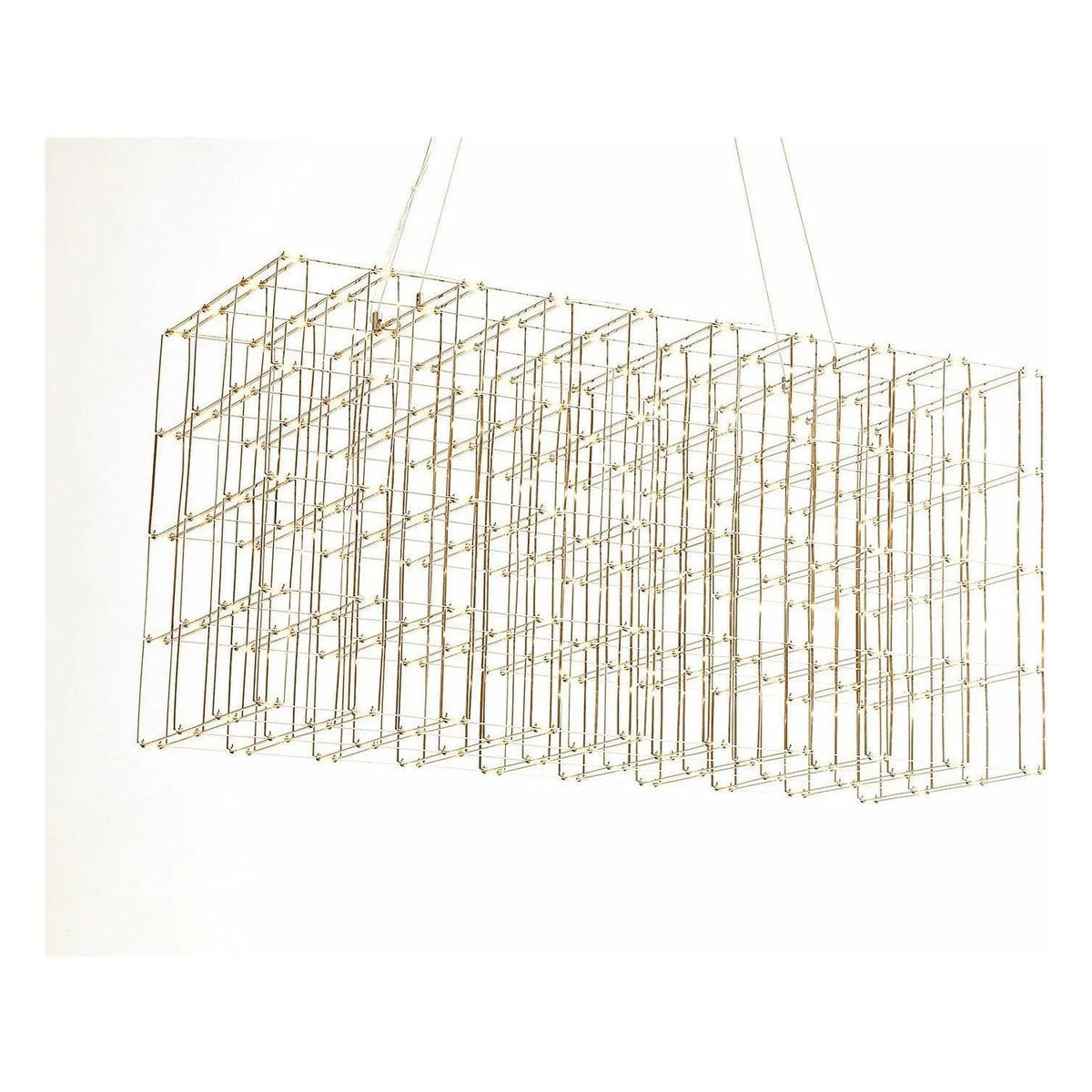 Avenue Lighting - Argyle Ave. LED Linear Chandelier - HF8148-GLD | Montreal Lighting & Hardware