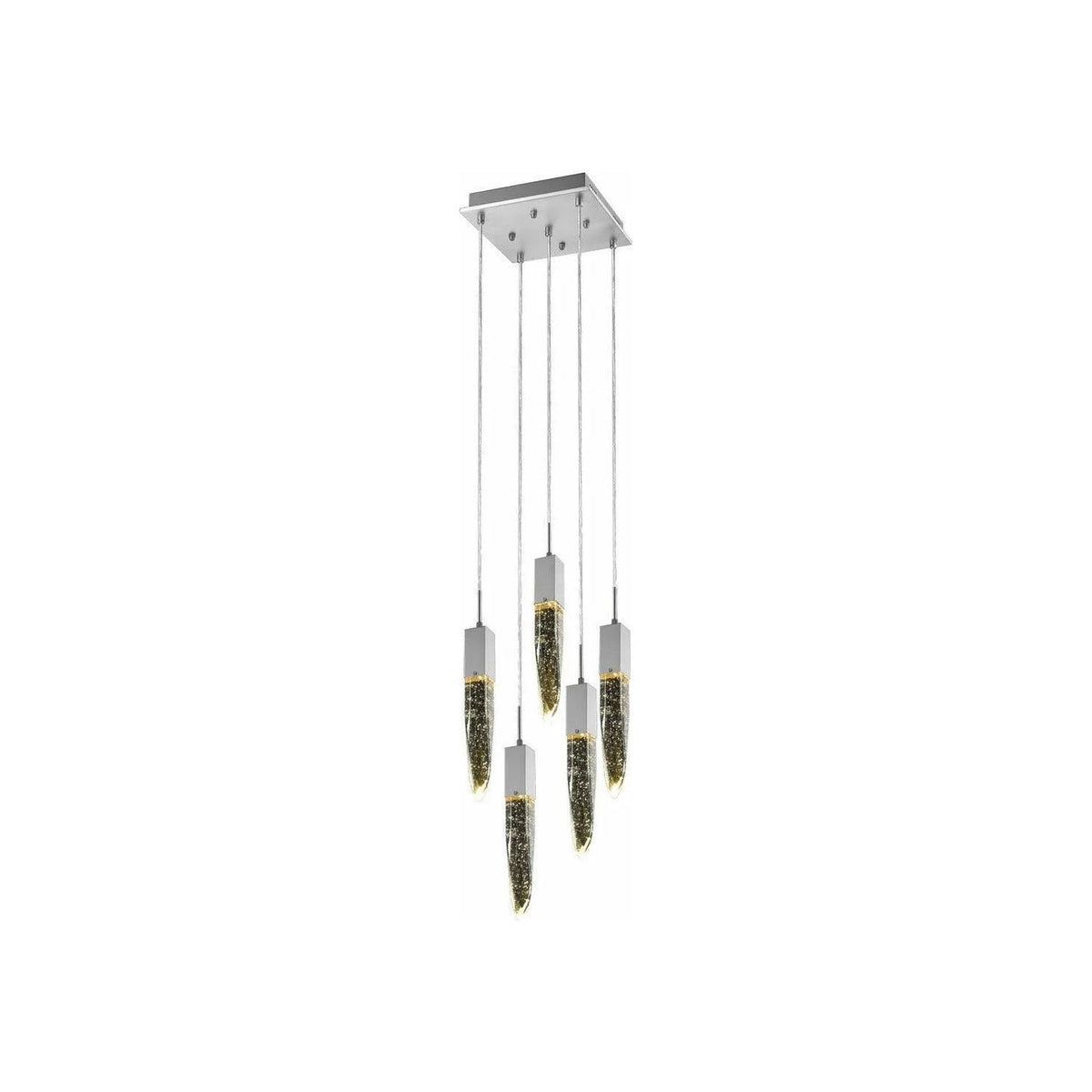 Avenue Lighting - Aspen 5 Multi Pendant - HF1900-5-AP-CH | Montreal Lighting & Hardware