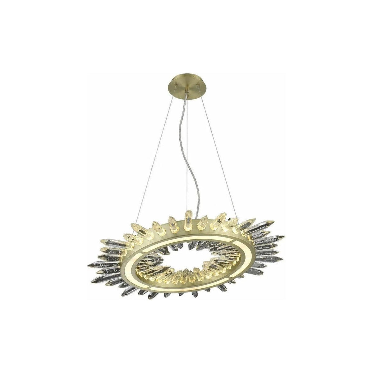 Avenue Lighting - Aspen LED Chandelier - HF3027-BB | Montreal Lighting & Hardware