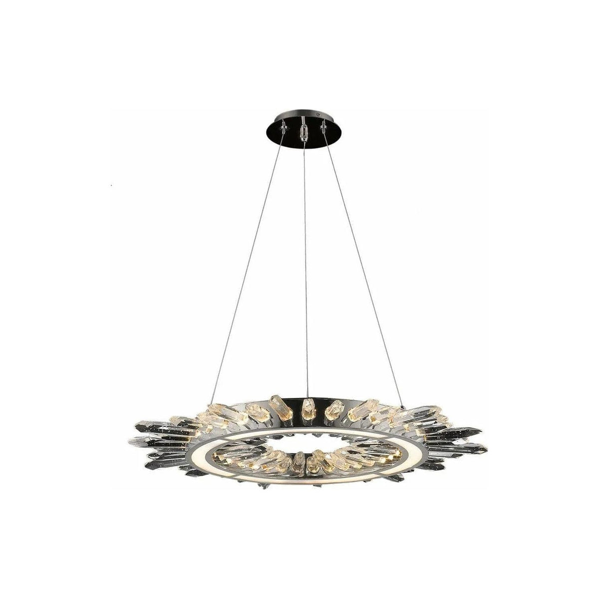 Avenue Lighting - Aspen LED Chandelier - HF3027-PN | Montreal Lighting & Hardware