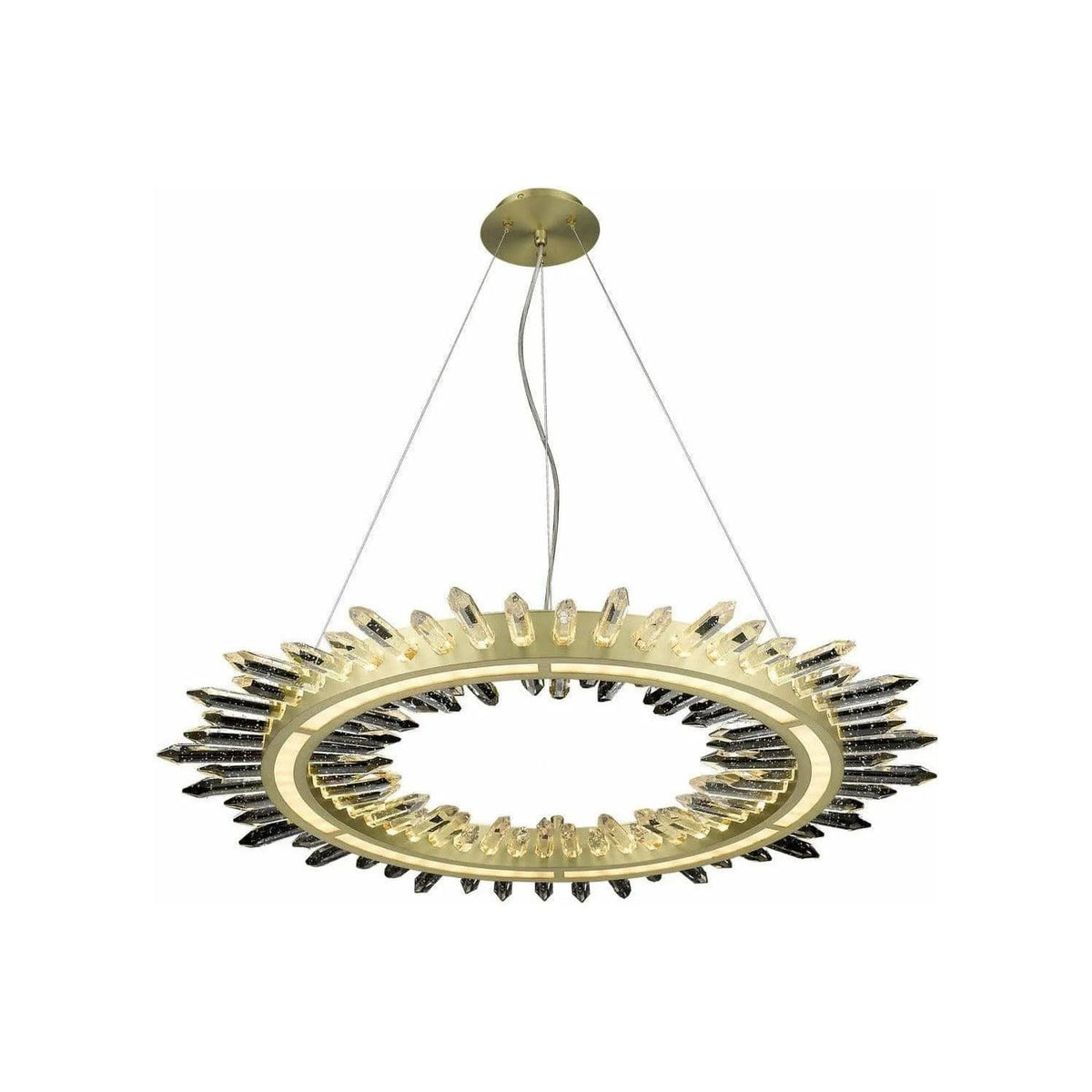 Avenue Lighting - Aspen LED Chandelier - HF3034-BB | Montreal Lighting & Hardware